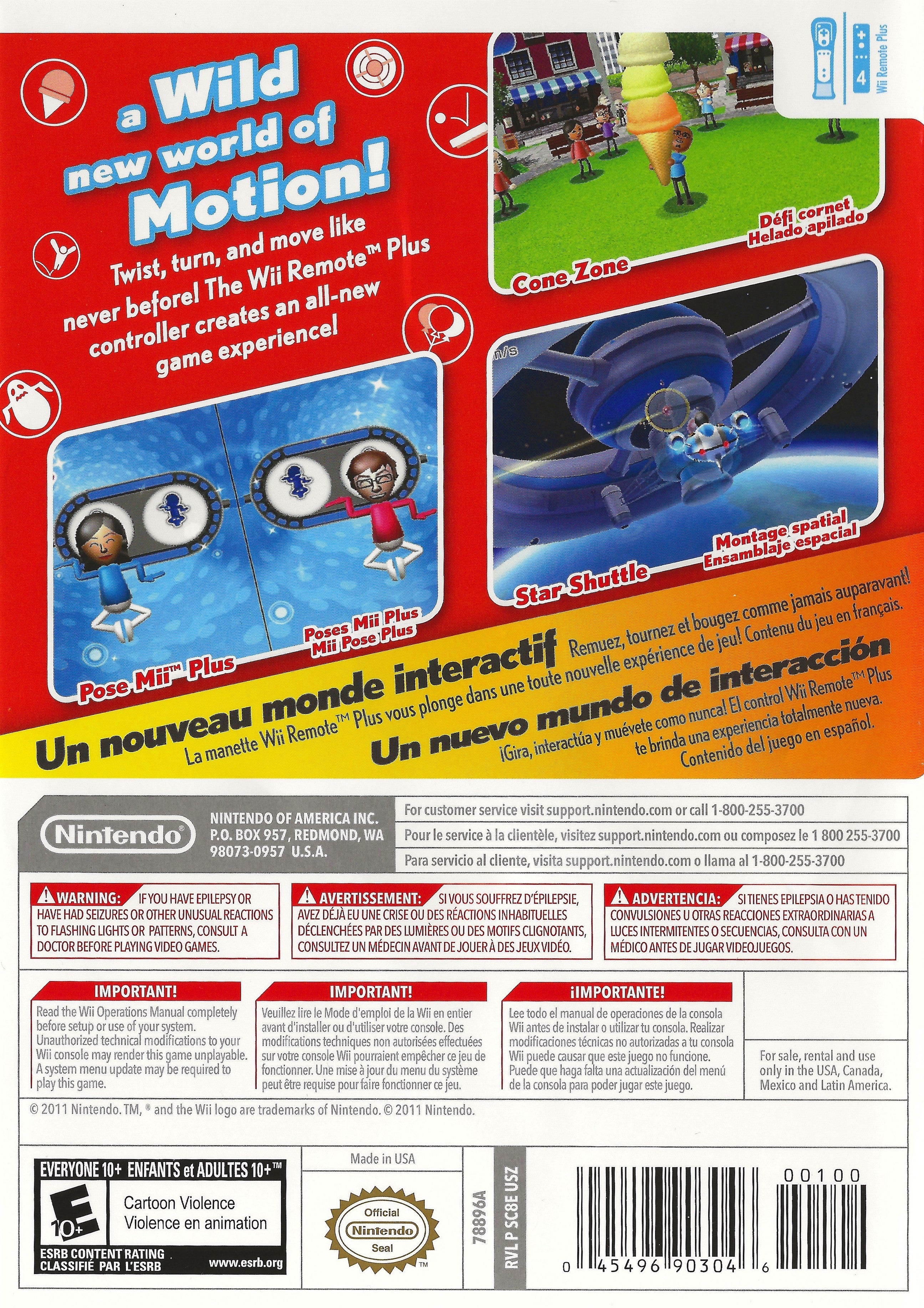 Wii Play Motion - Video Game - Used - CaveGamers - Image 2