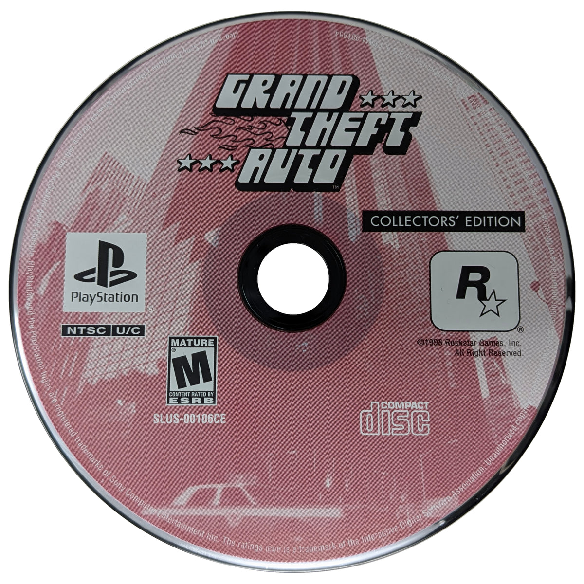 Grand Theft Auto: Collector's Edition [3 Discs] Playstation - Video Game - Used - CaveGamers - Image 3