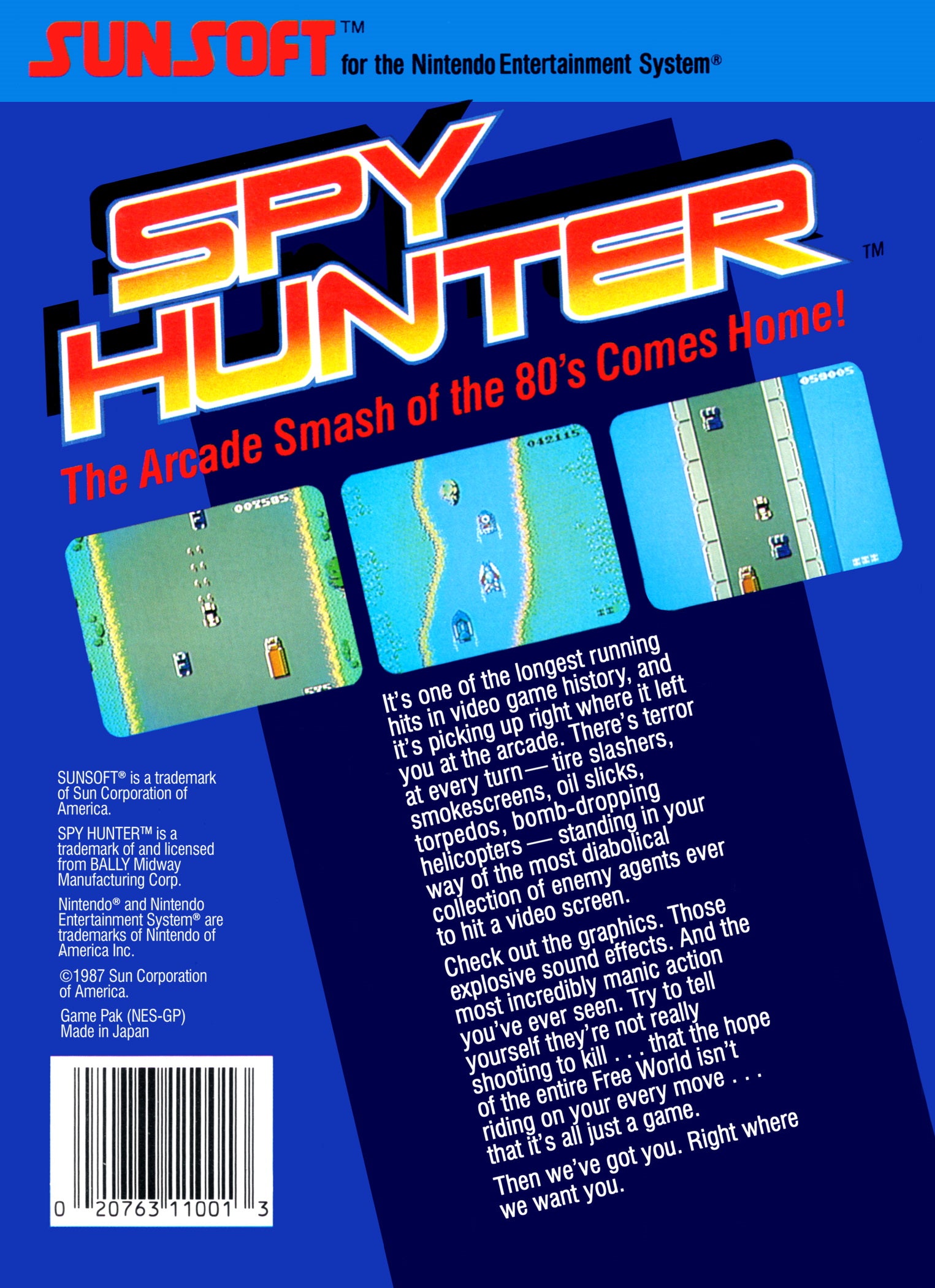 Spy Hunter NES - Video Game - Used - CaveGamers - Image 2