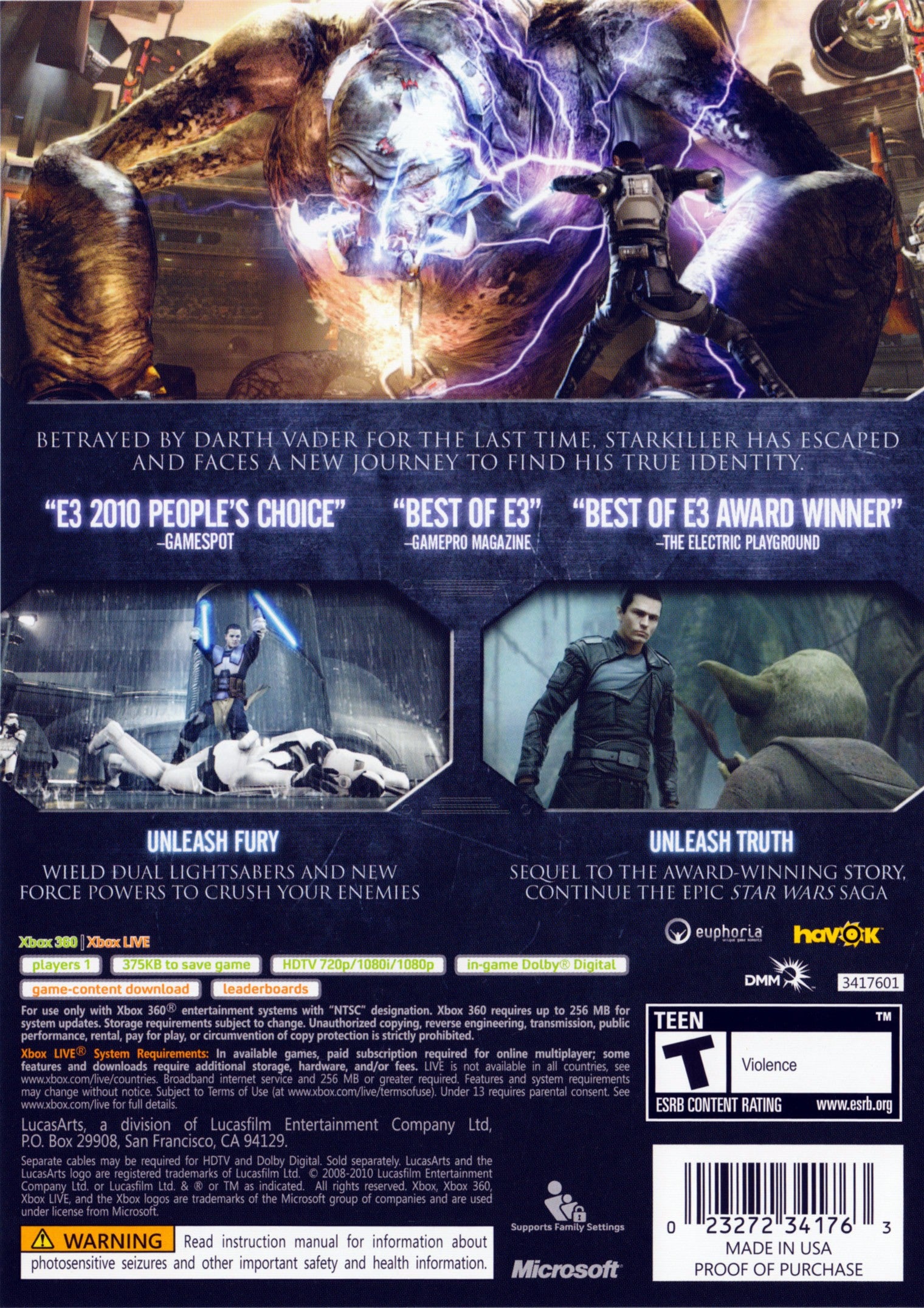 Star Wars: The Force Unleashed II