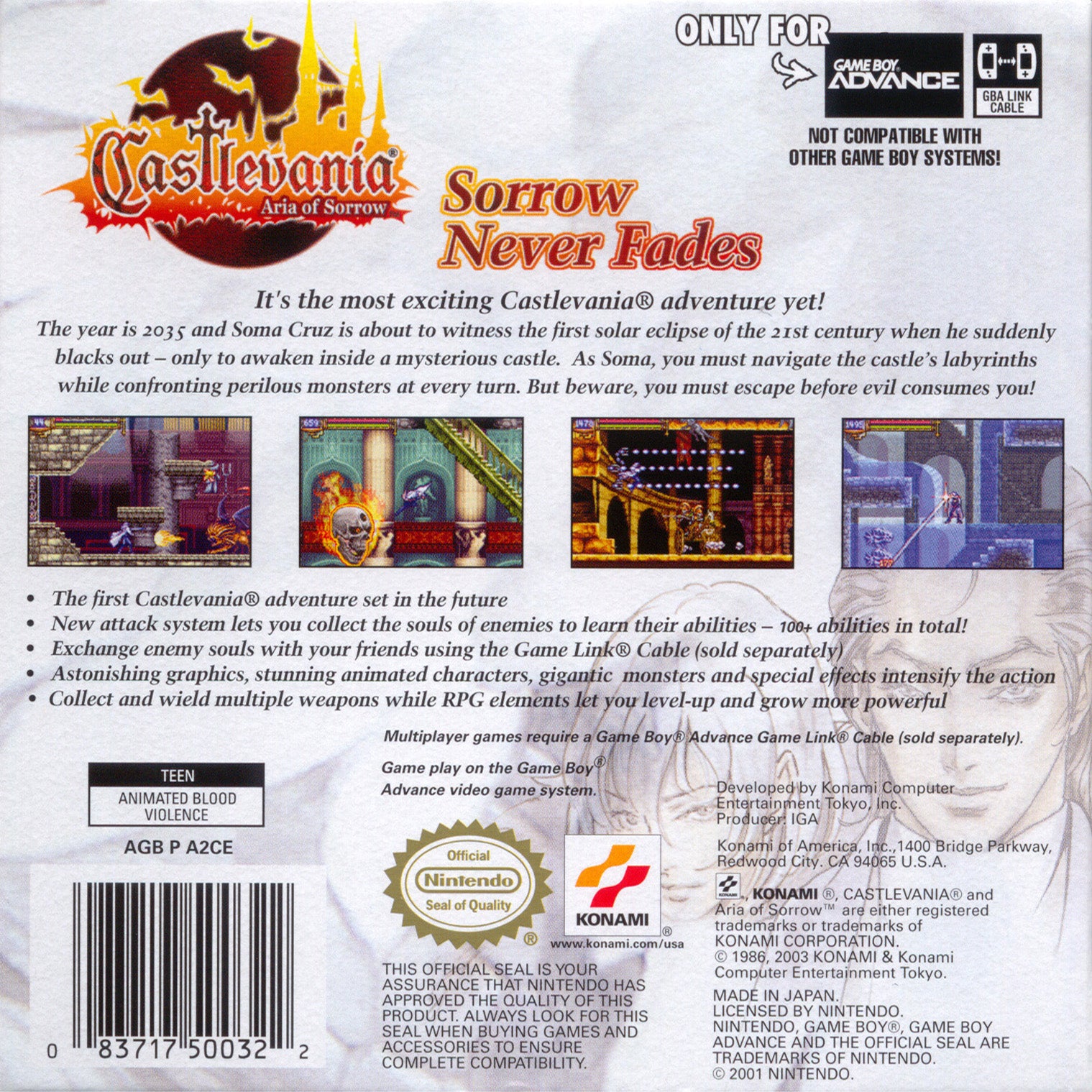 Castlevania: Aria of Sorrow