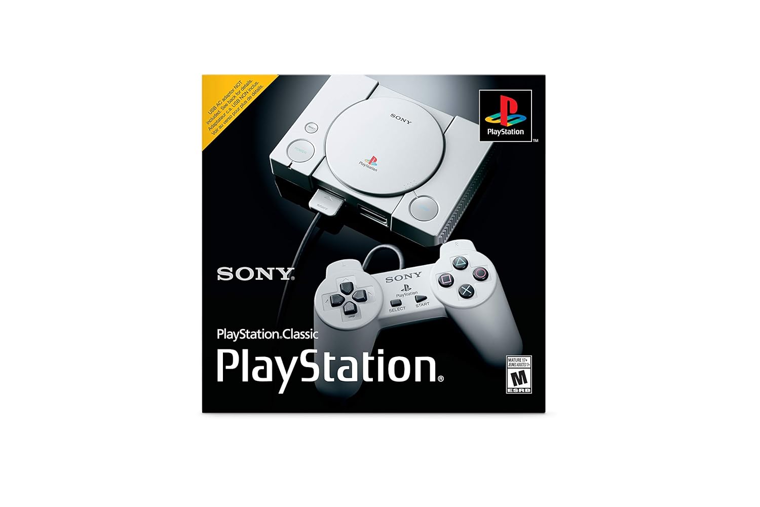 PlayStation Classic - Video Game System - New - CaveGamers