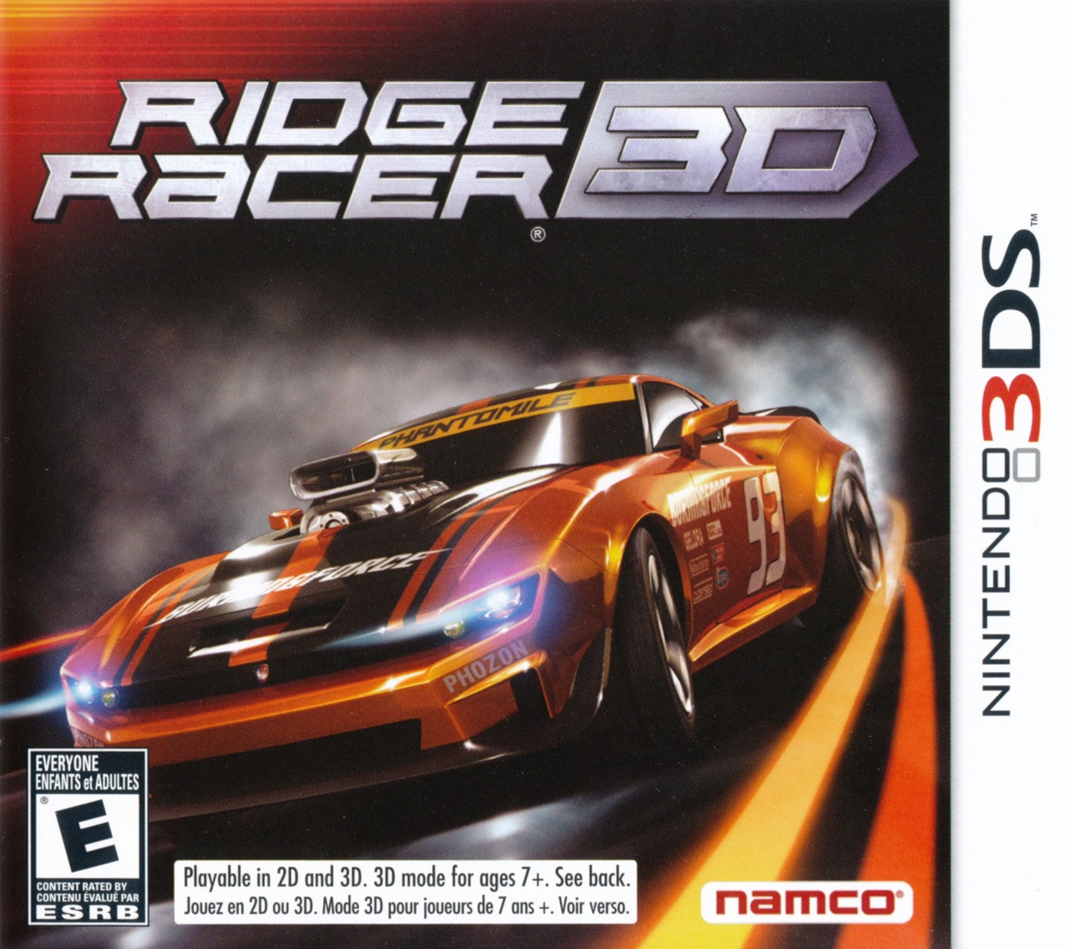 Ridge Racer 3D 3DS - Video Game - Used - CaveGamers