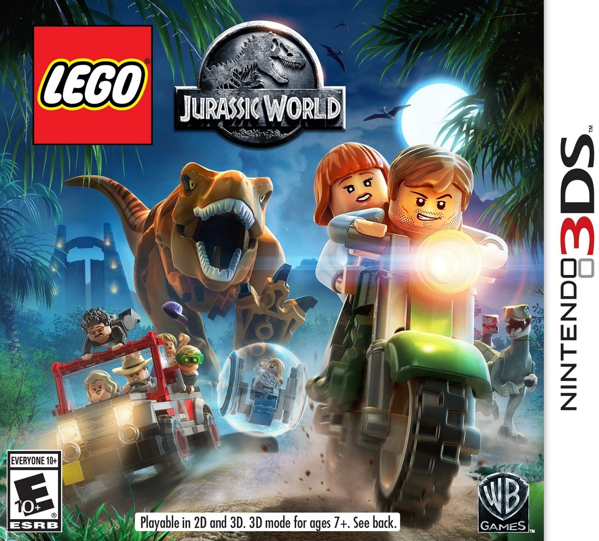 LEGO Jurassic World 3DS - Video Game - Used - CaveGamers