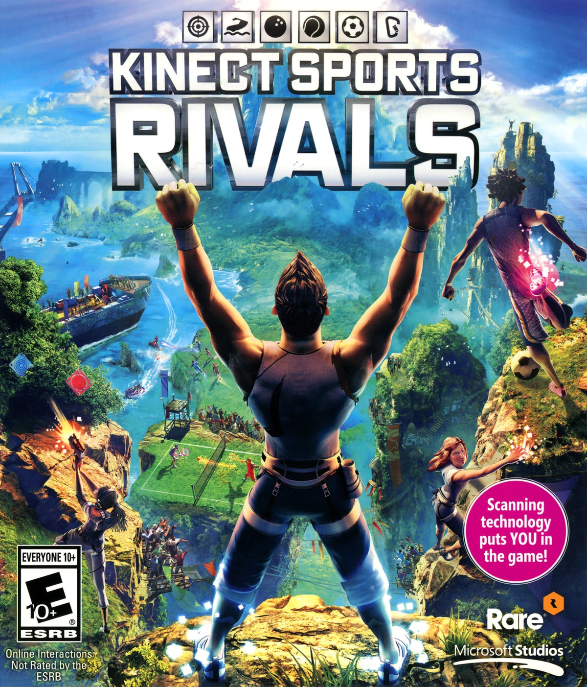 Kinect Sports Rivals Xbox One - Video Game - Used - CaveGamers