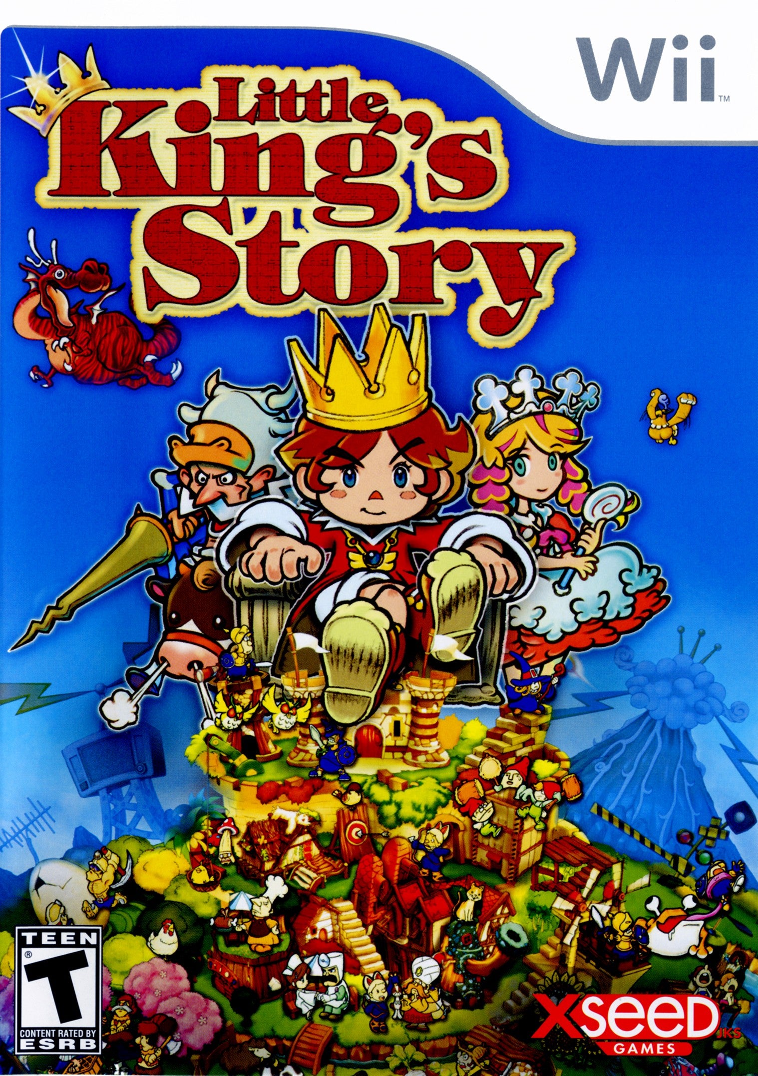 Little King's Story Wii - Video Game - Used - CaveGamers
