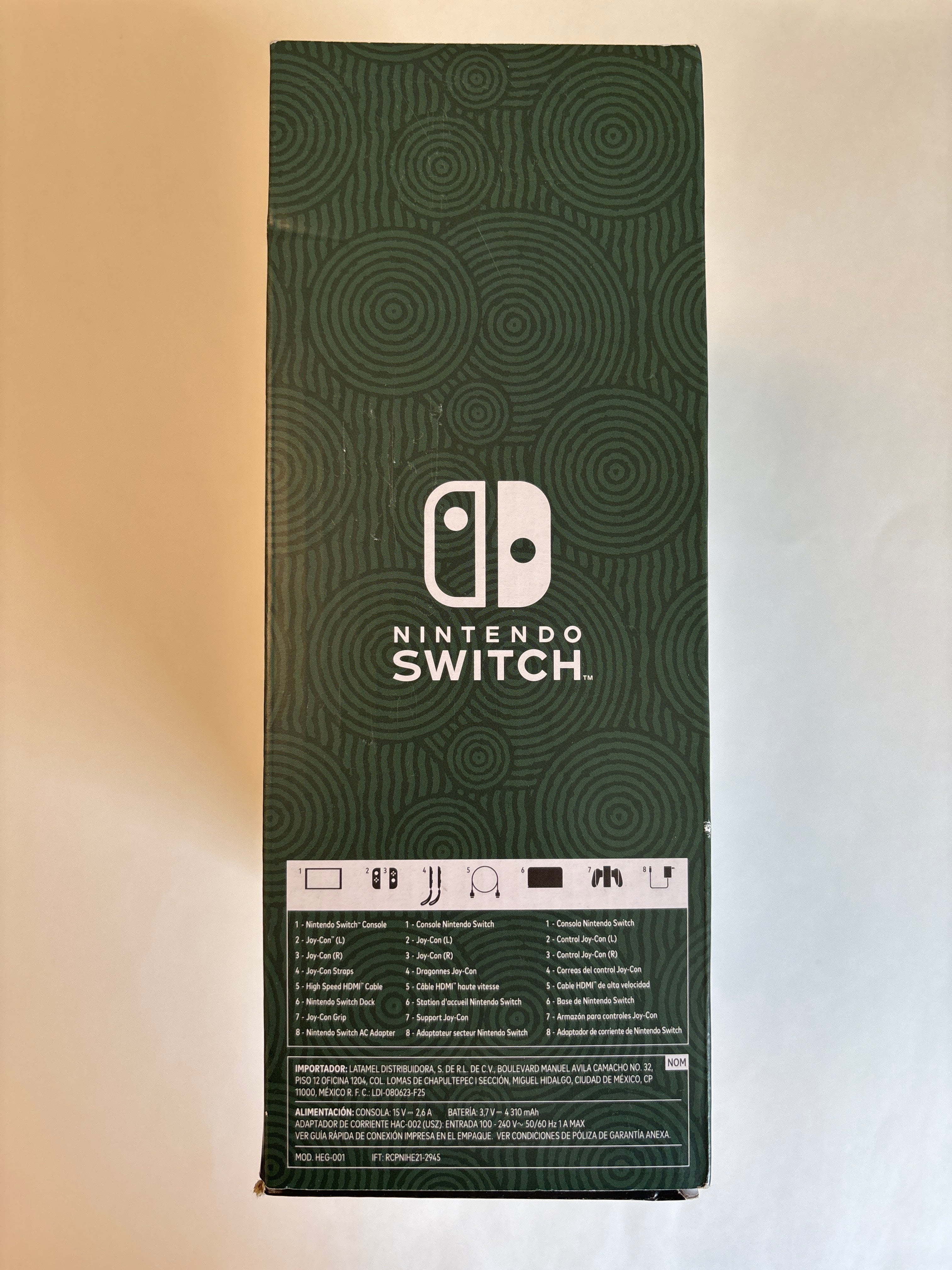 Nintendo Switch OLED Legend of Zelda Tears of the Kingdom Limited Edition Complete In Box!