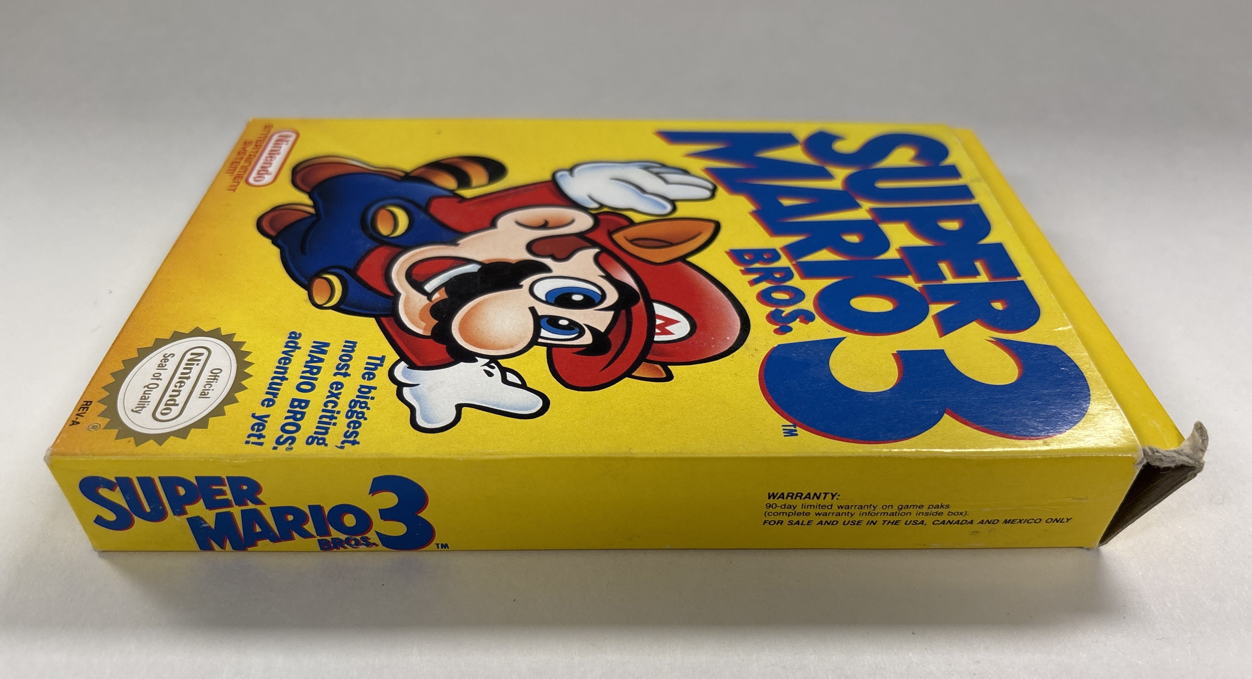 Super Mario Bros. 3 - NES Box & Manual Only No Game