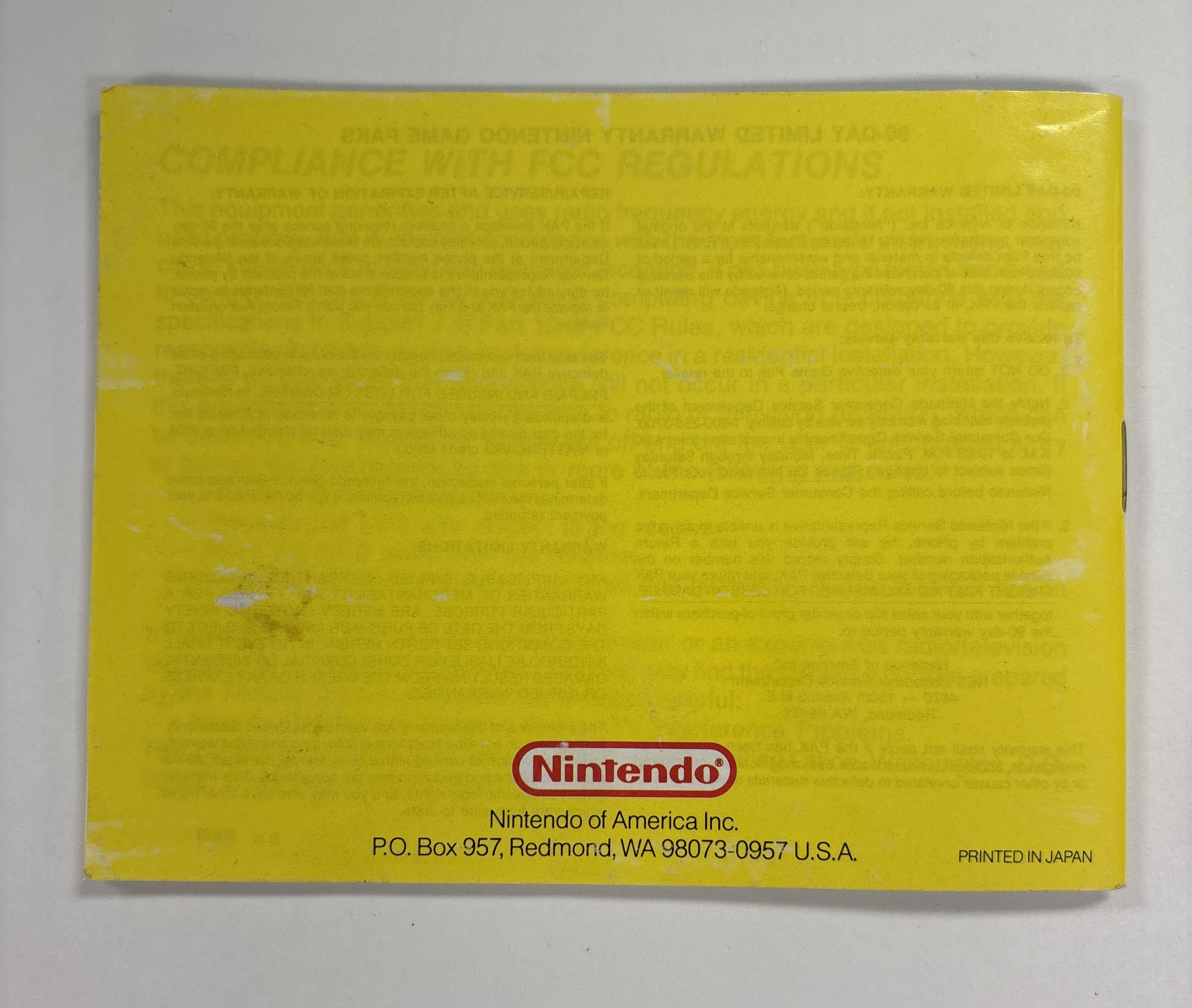 Super Mario Bros. 3 - NES Box & Manual Only No Game