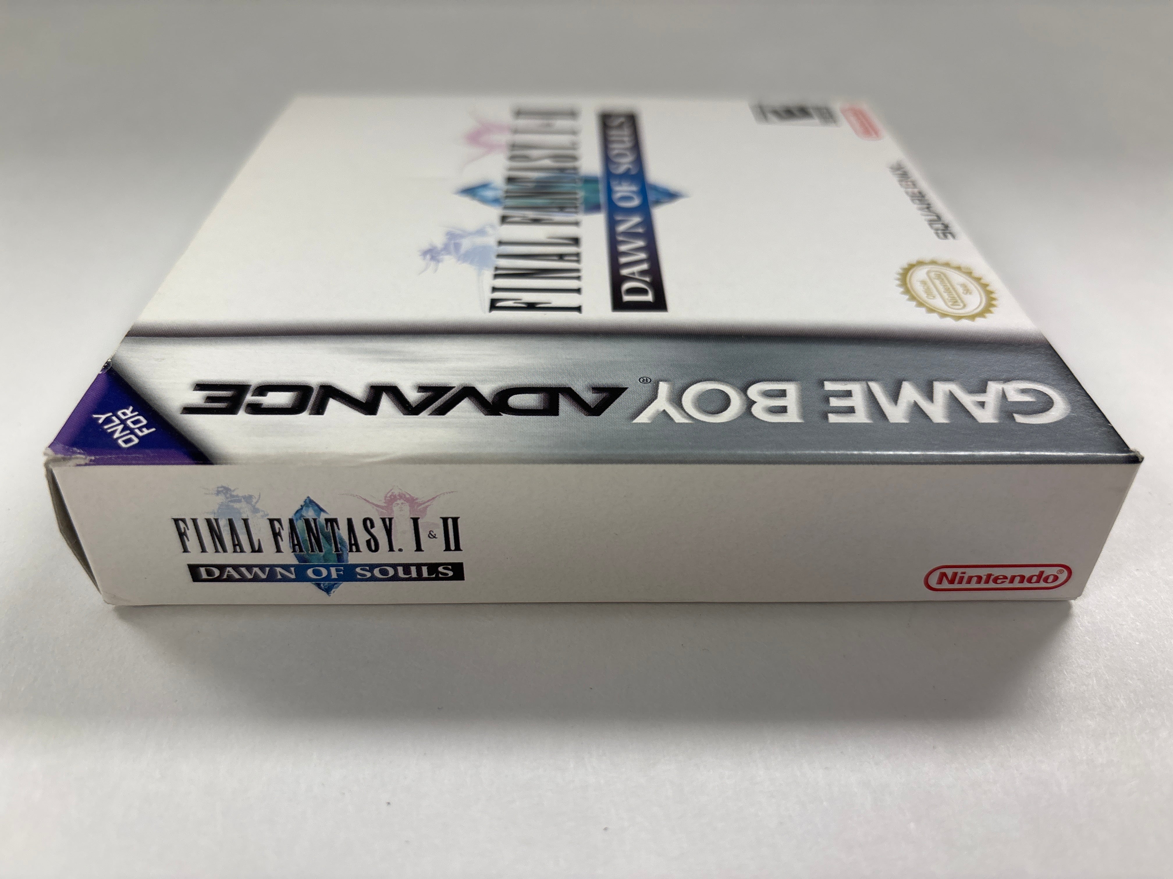 Final Fantasy I & II: Dawn of Souls - Nintendo Game Boy Advance NO GAME Box & Manuals Only