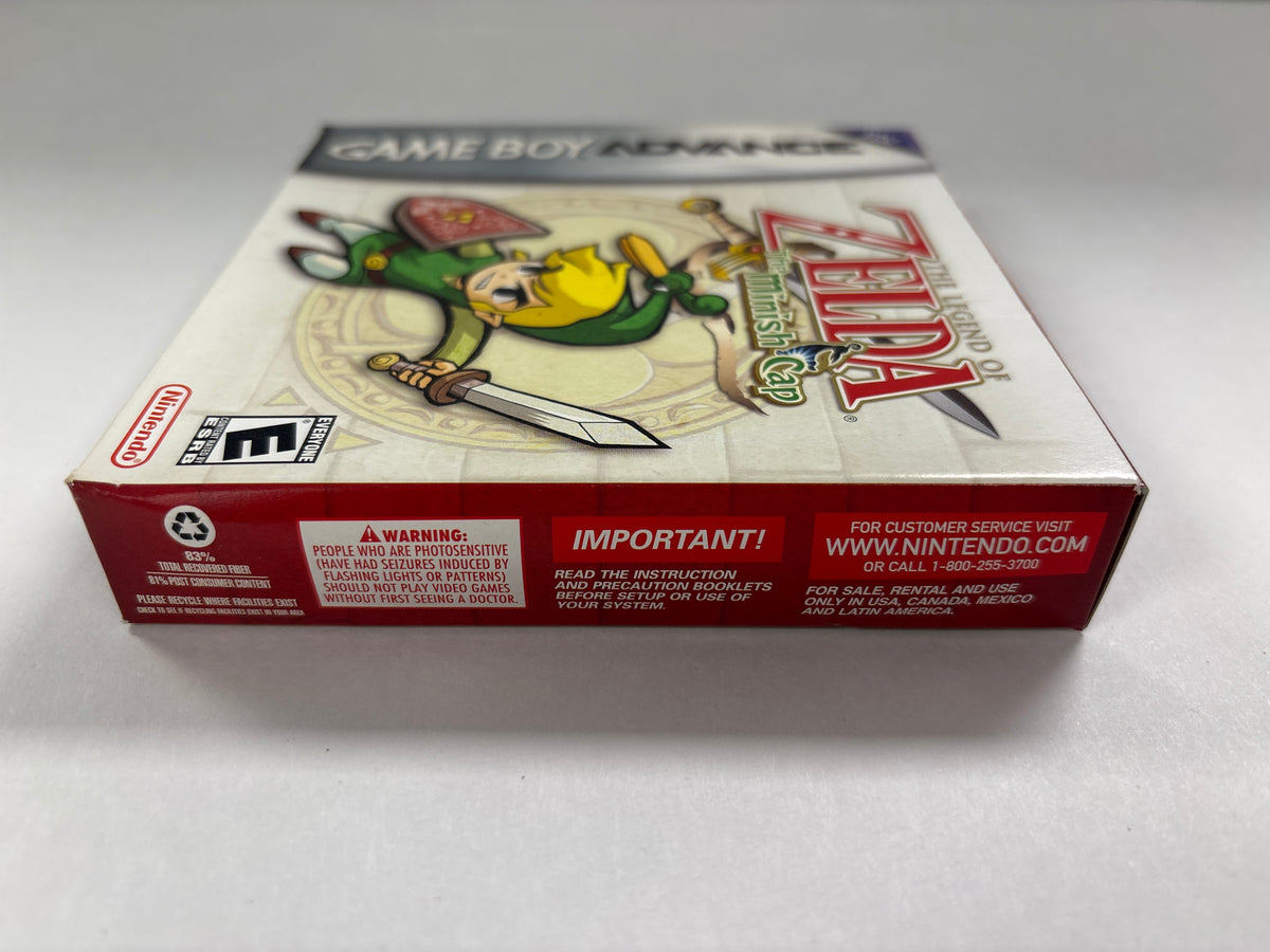 The Legend of Zelda: The Minish Cap - Nintendo Game Boy Advance NO GAME Box & Manuals Only