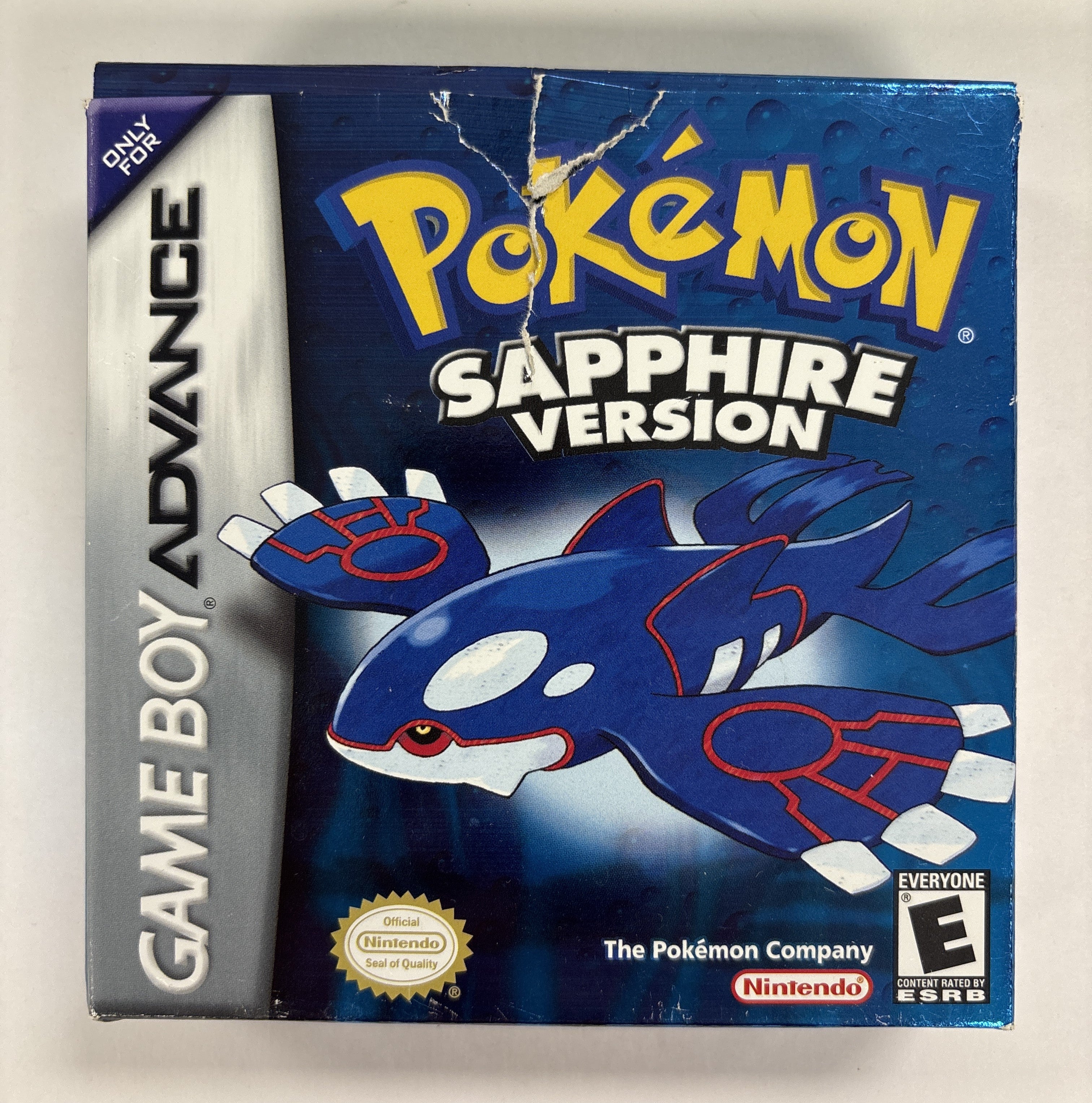 Pokemon Sapphire Version - Nintendo Game Boy Advance NO GAME Box & Manuals Only