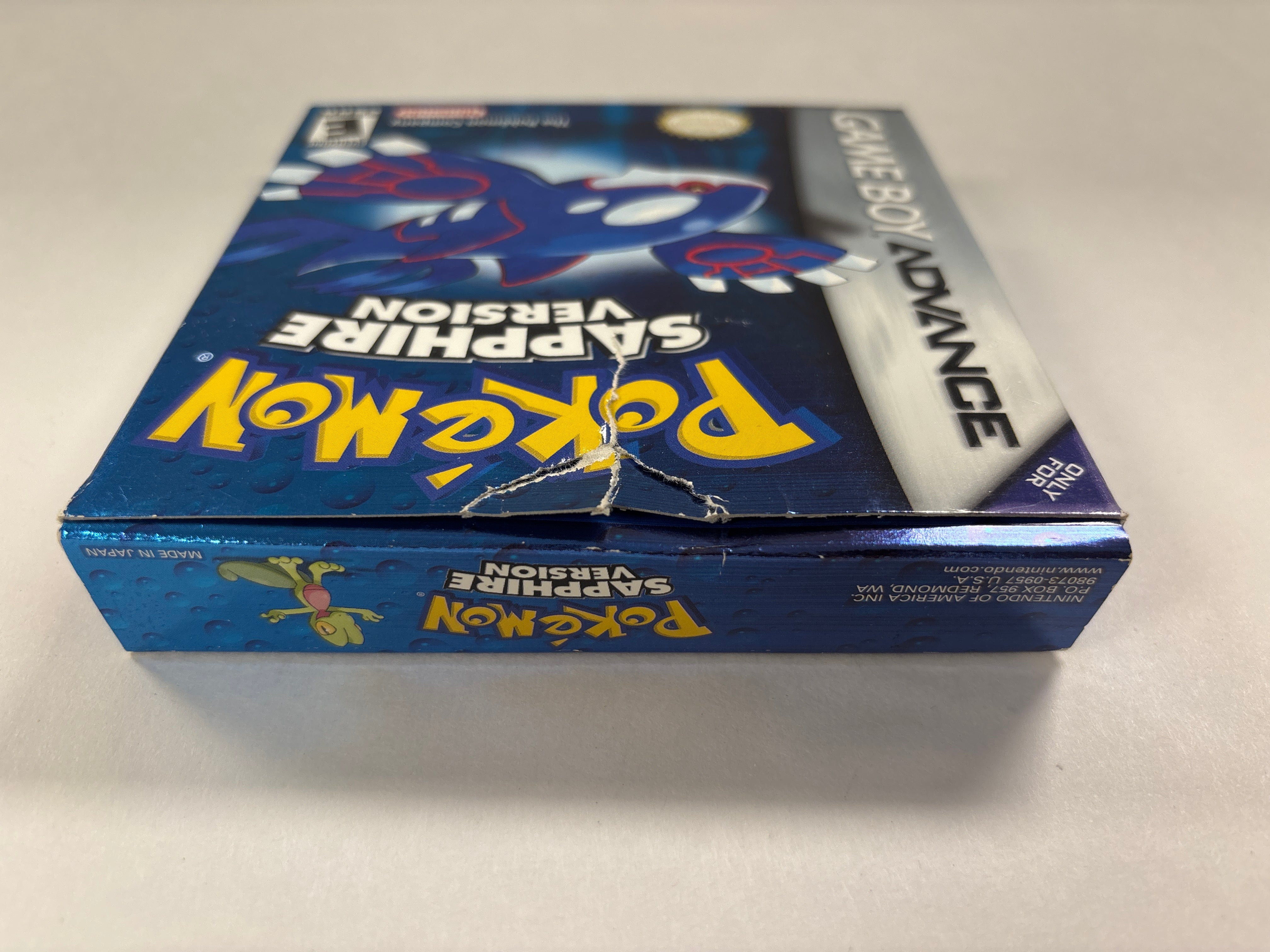 Pokemon Sapphire Version - Nintendo Game Boy Advance NO GAME Box & Manuals Only
