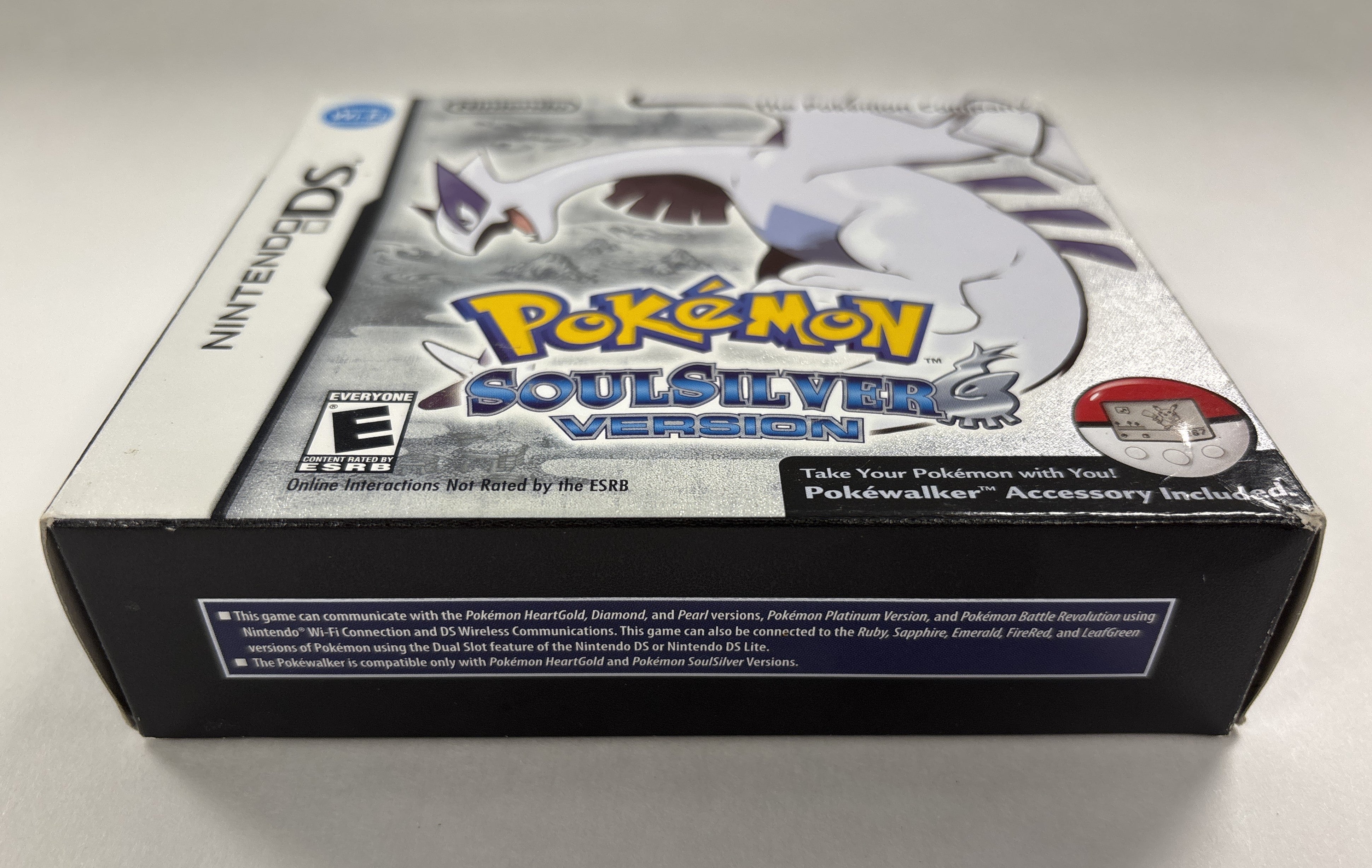Pokemon SoulSilver Version - Nintendo DS Box Case and Manuals Only No Game