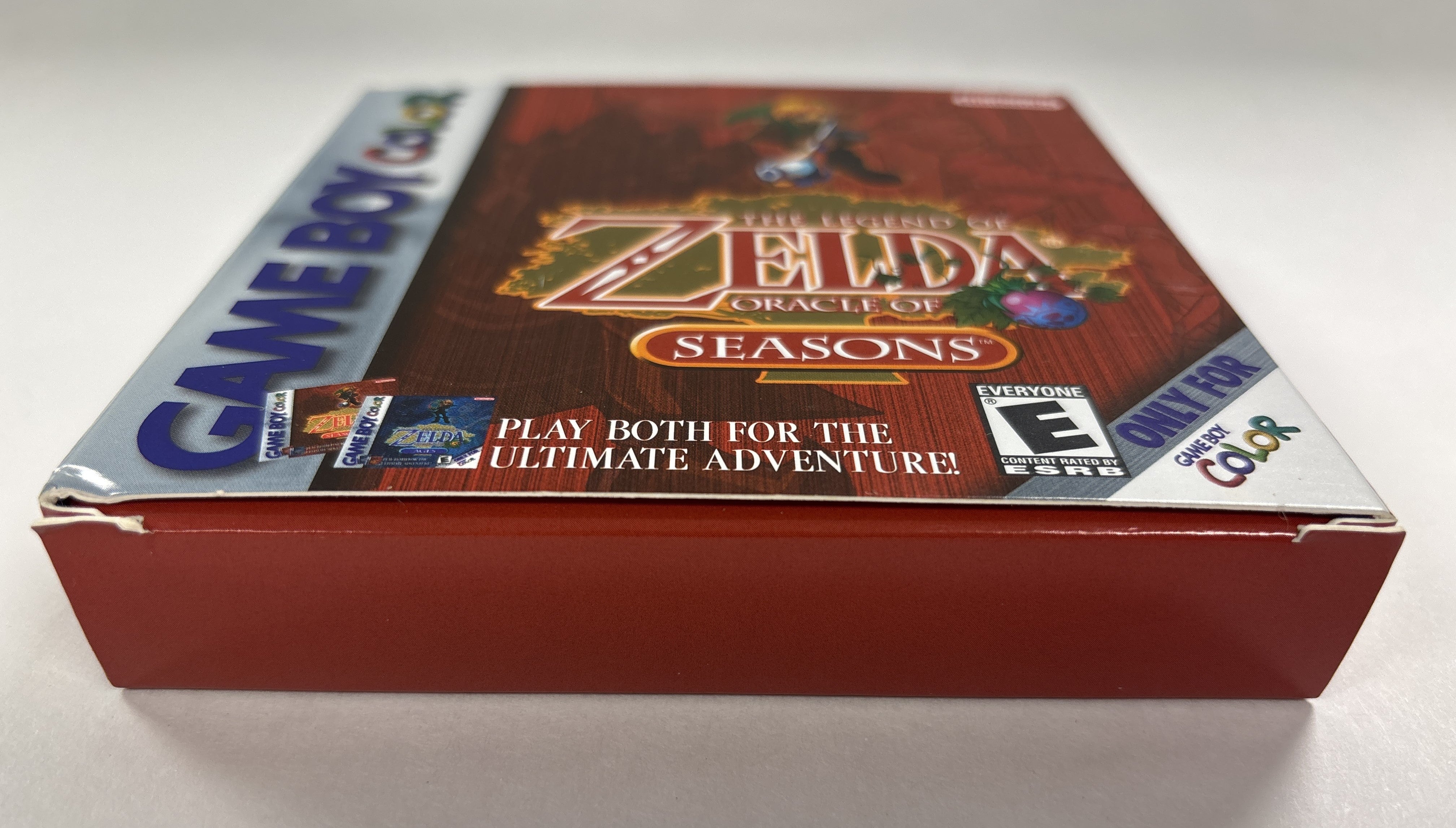 The Legend of Zelda: Oracle of Seasons - Nintendo Game Boy Color Box & Manuals Only No Game