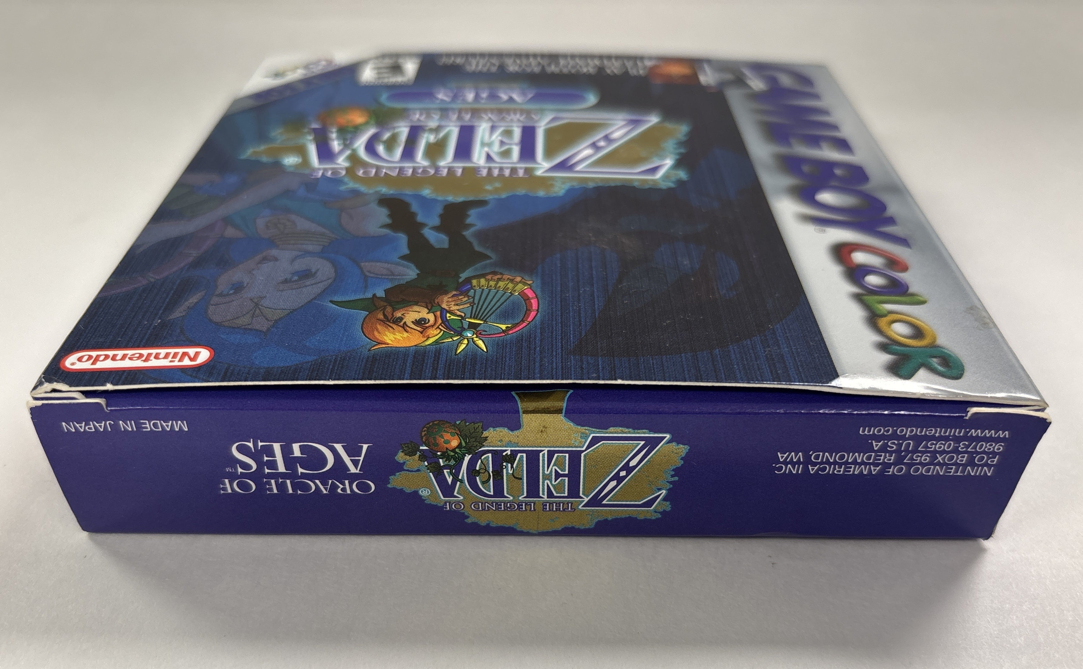 The Legend of Zelda: Oracle of Ages - Nintendo Game Boy Color Box & Manuals Only No Game