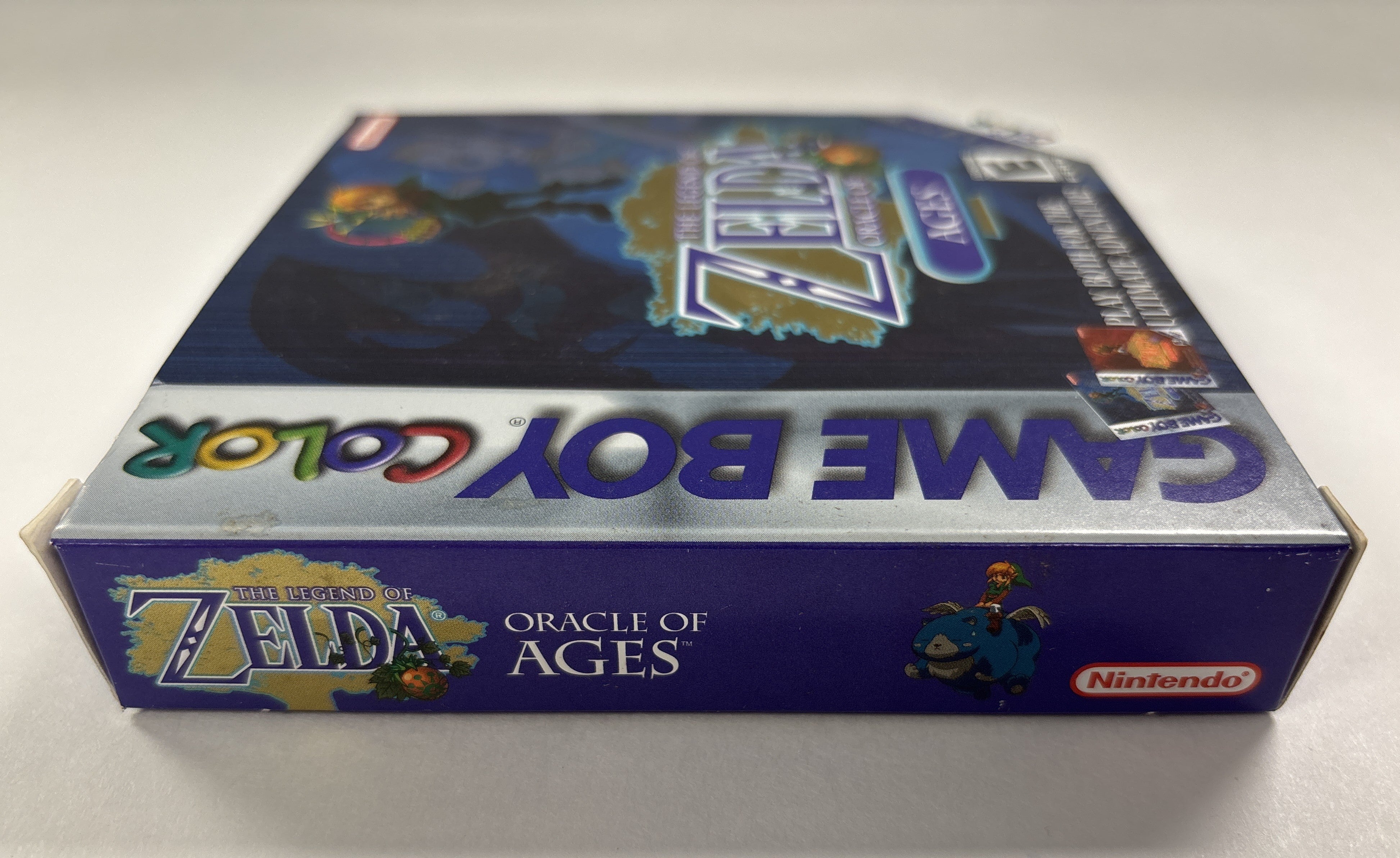 The Legend of Zelda: Oracle of Ages - Nintendo Game Boy Color Box & Manuals Only No Game