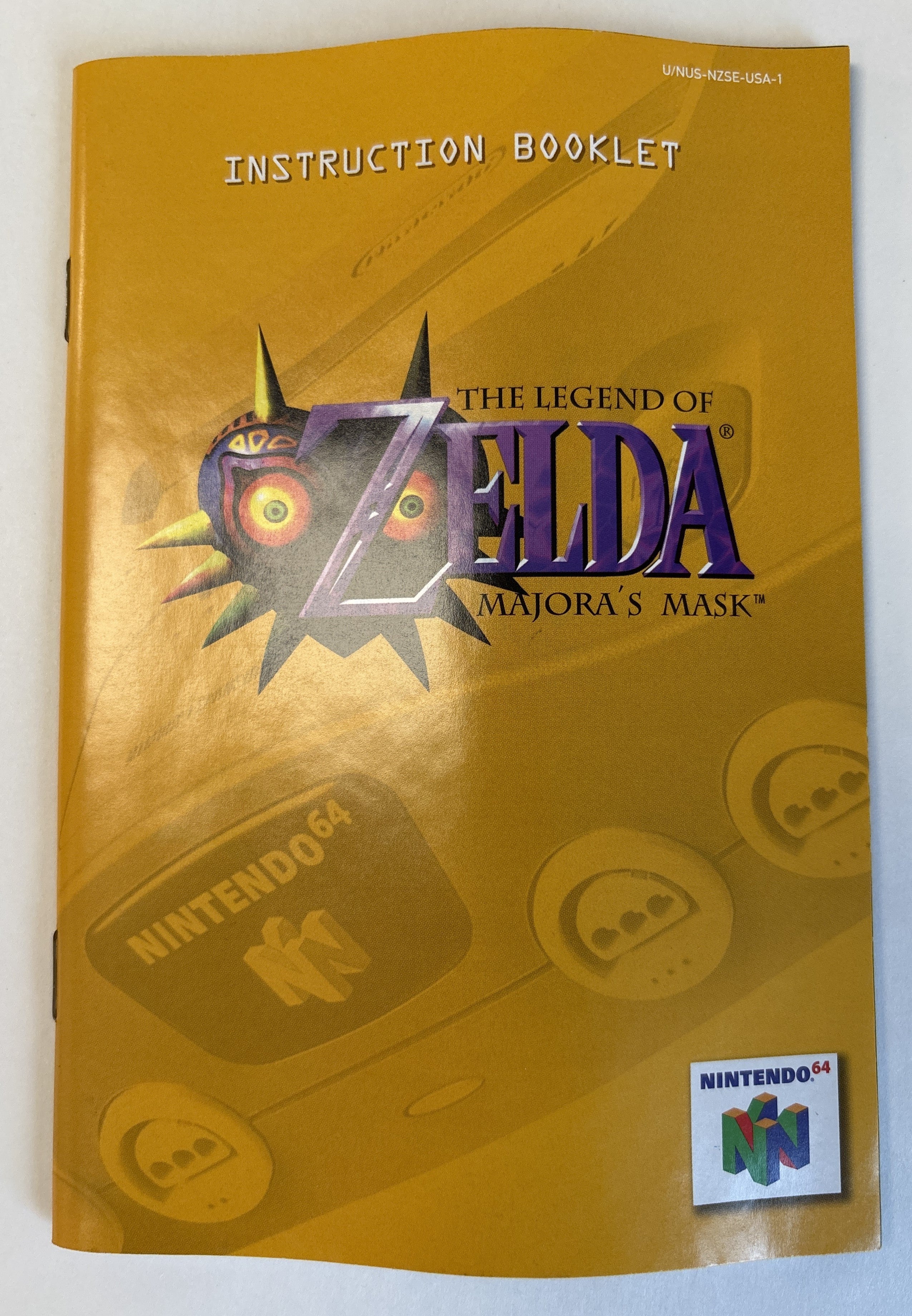 The Legend of Zelda: Majora's Mask - Nintendo 64 Box & Manual Only No Game