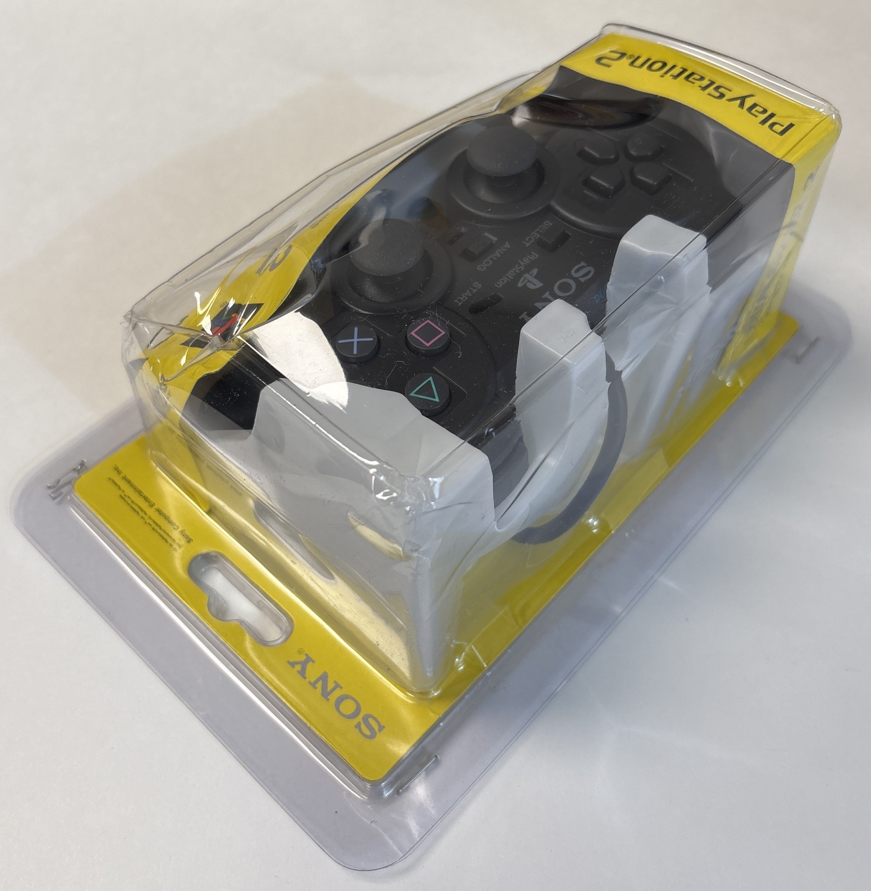 PlayStation 2 PS2 Dualshock 2 Controller Black Brand New & Factory Sealed!