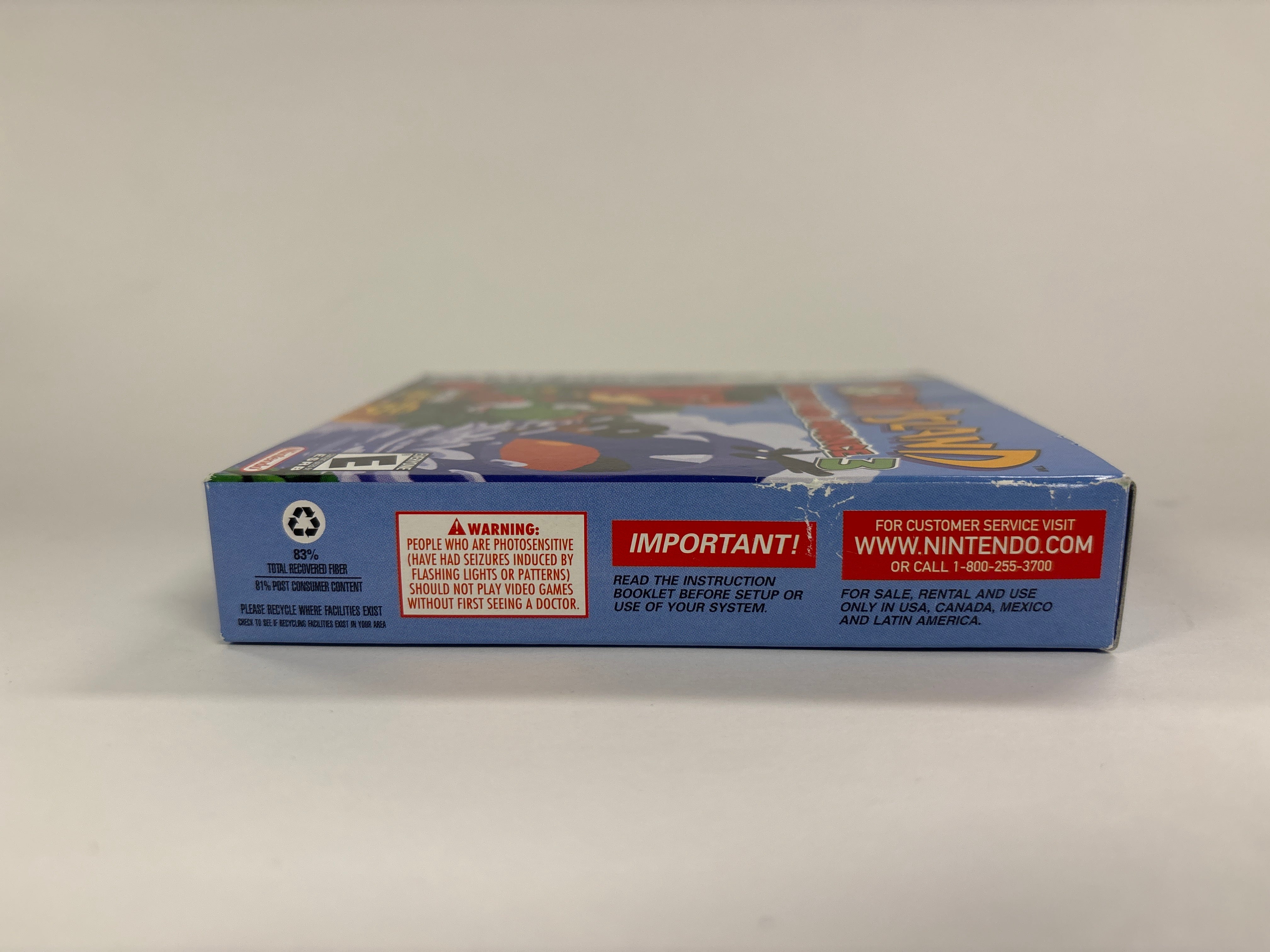 Yoshi's Island: Super Mario Advance 3 - Game Boy Advance Box & Manuals Only No Game