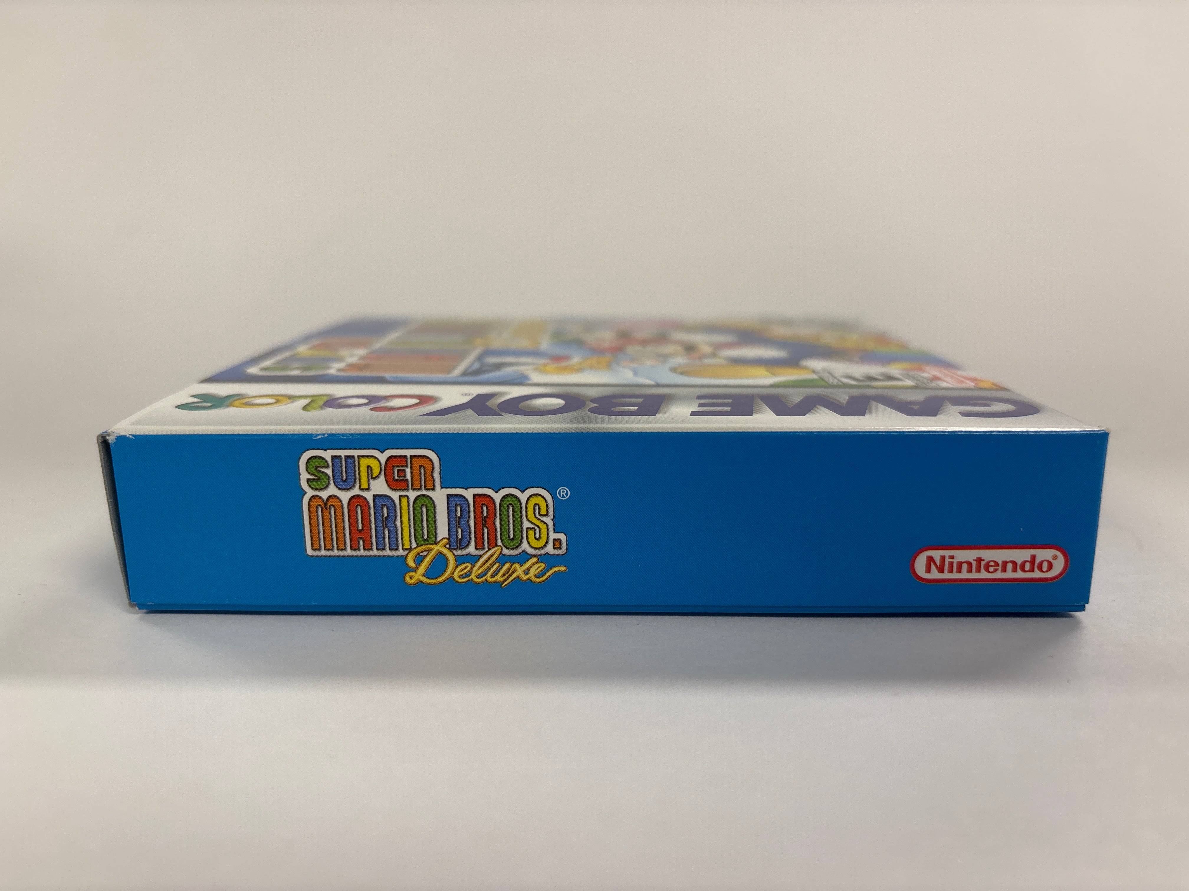 Super Mario Bros Deluxe - Game Boy Color Box & Manuals Only No Game