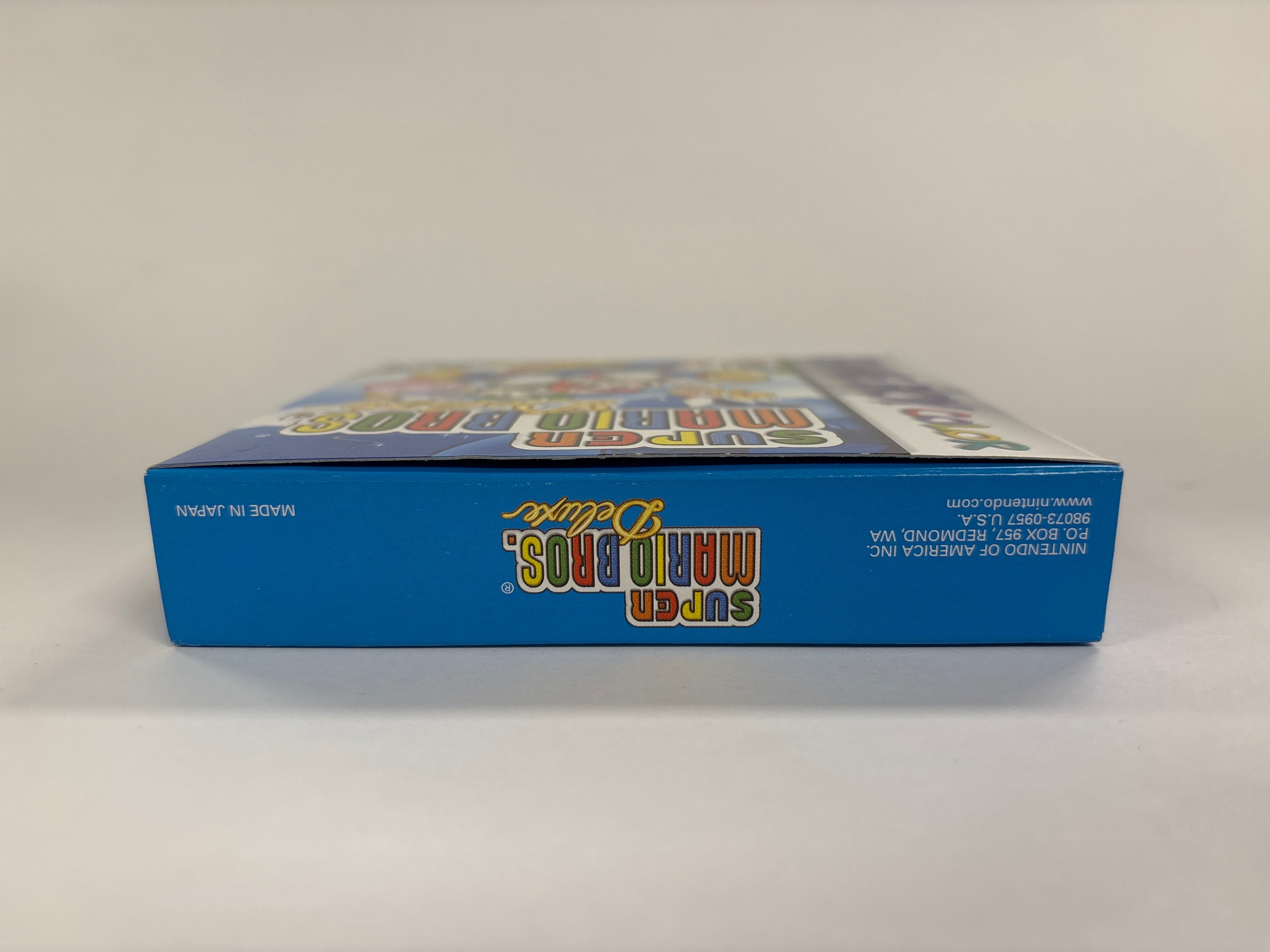 Super Mario Bros Deluxe - Game Boy Color Box & Manuals Only No Game