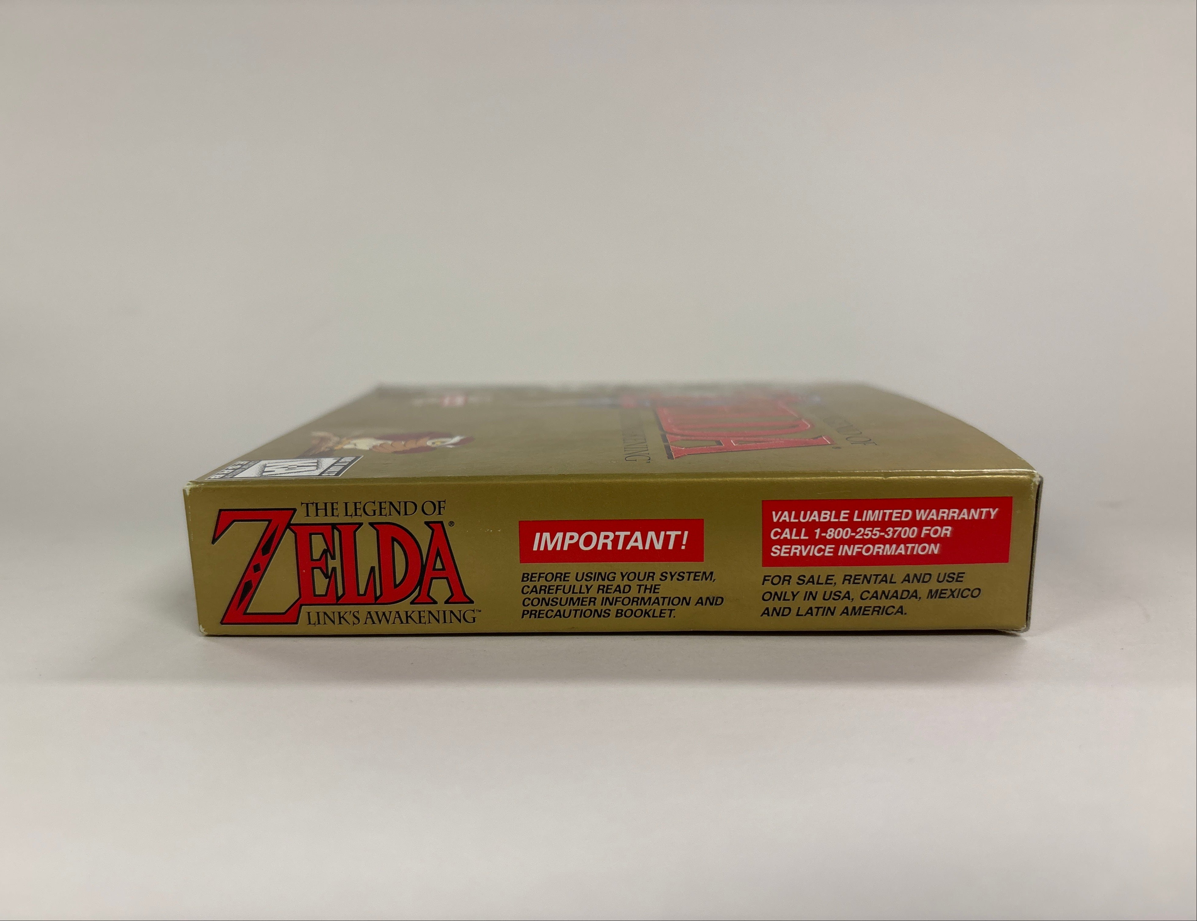 The Legend of Zelda: Link's Awakening - Game Boy Box & Inserts Only No Game or Manual