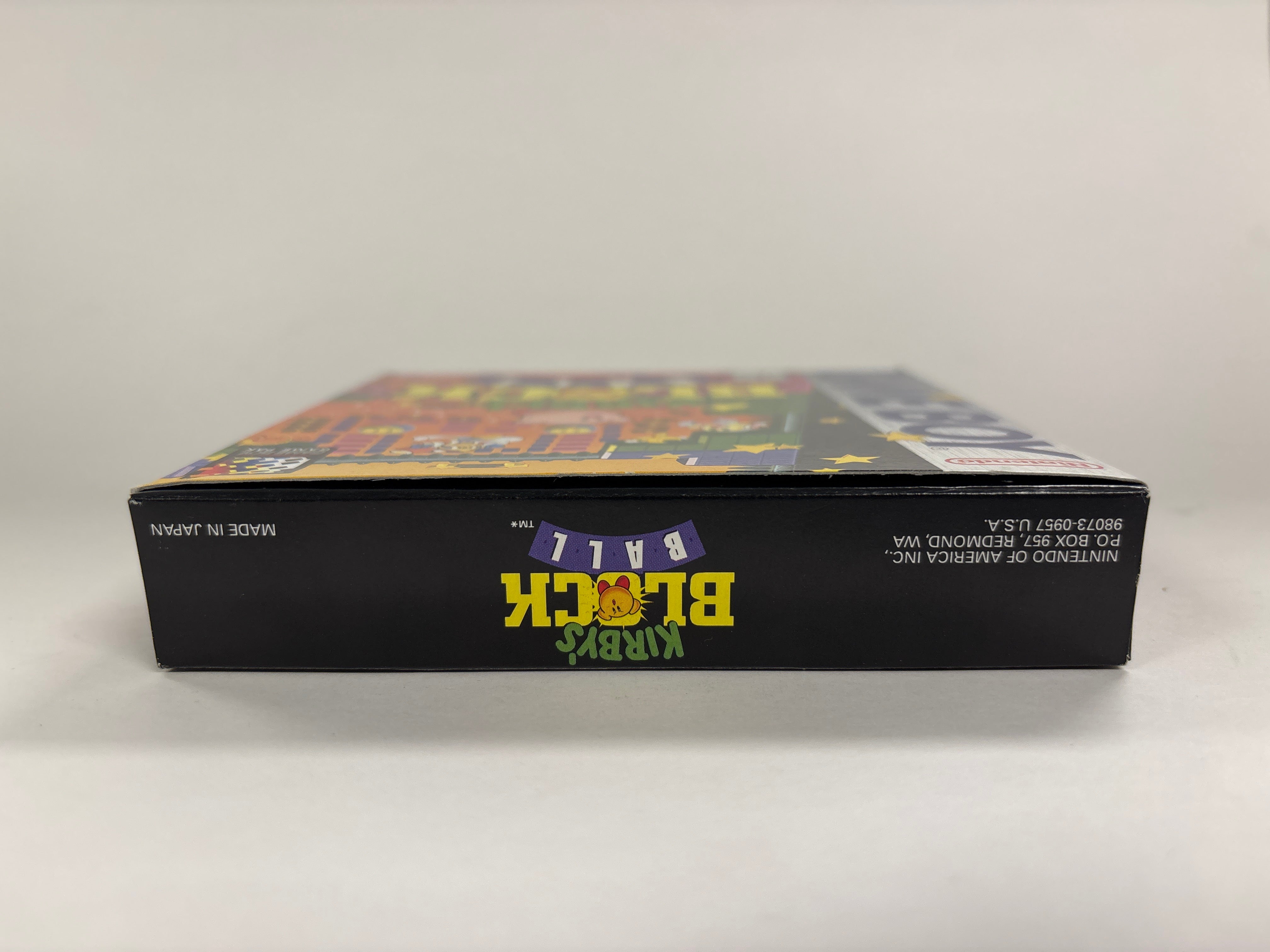 Kirby's Block Ball - Game Boy Box & Cardboard Insert Only No Game or Manuals