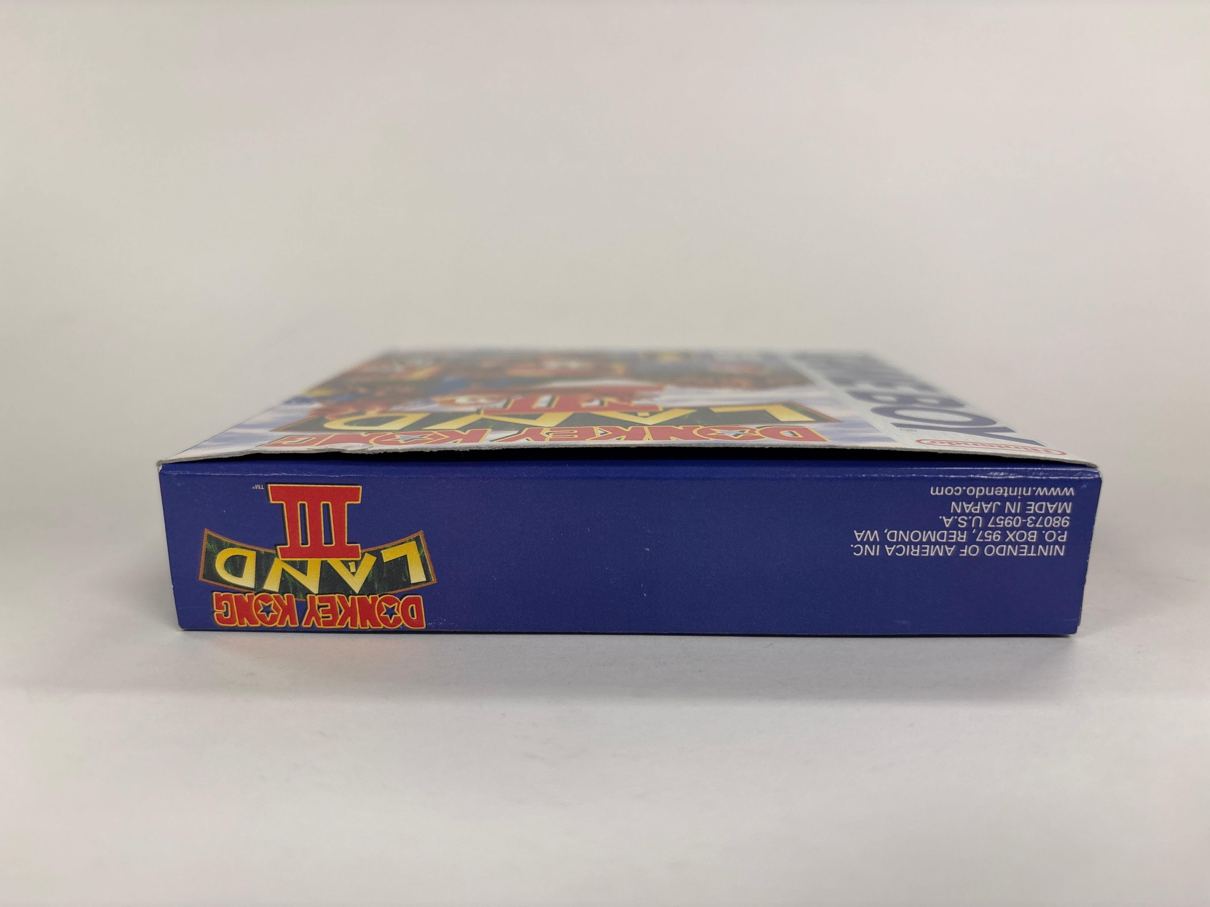 Donkey Kong Land III - Game Boy Box & Manuals Only No Game