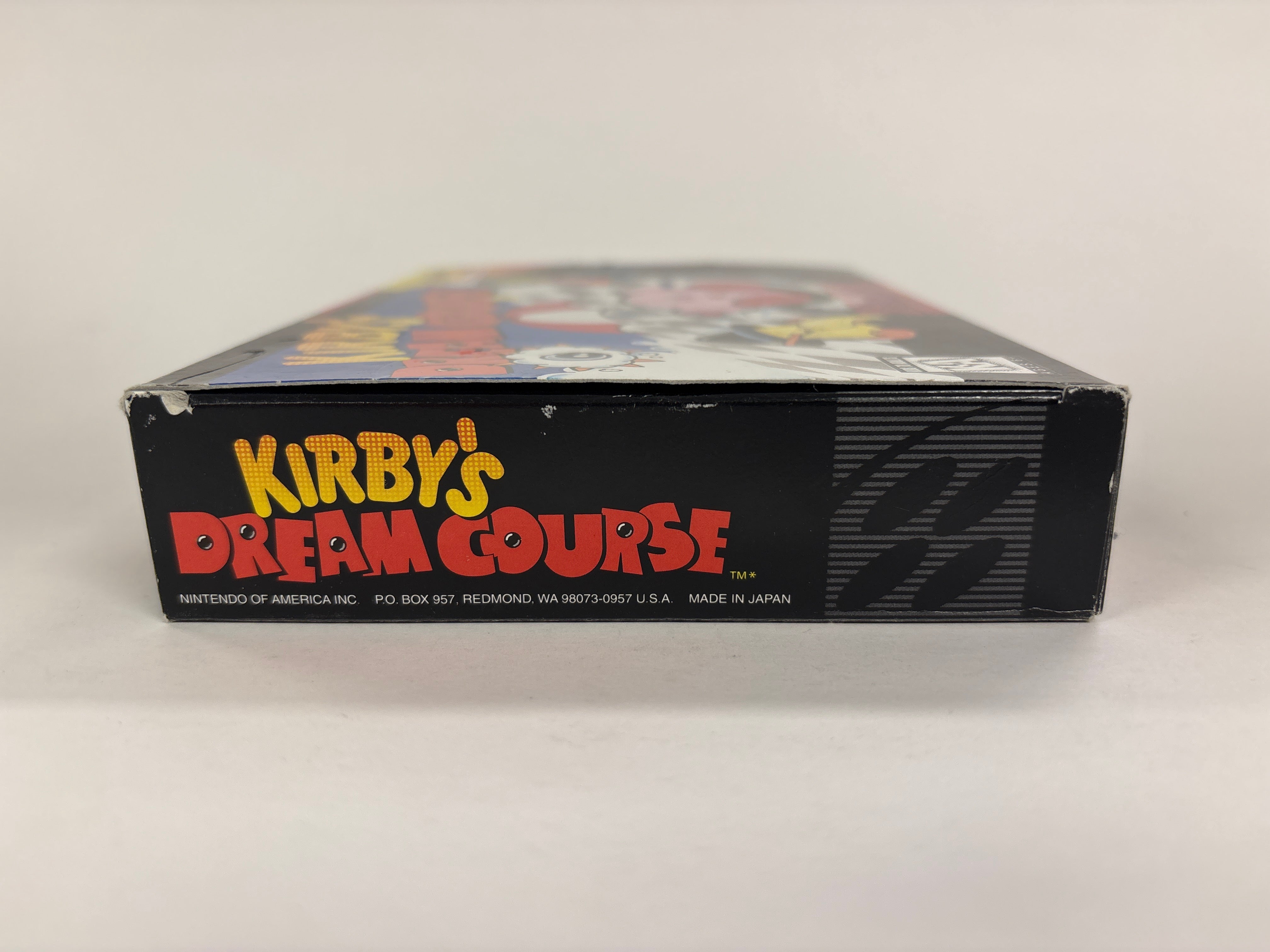 Kirby's Dream Course - Super Nintendo SNES Box & Manual Only No Game