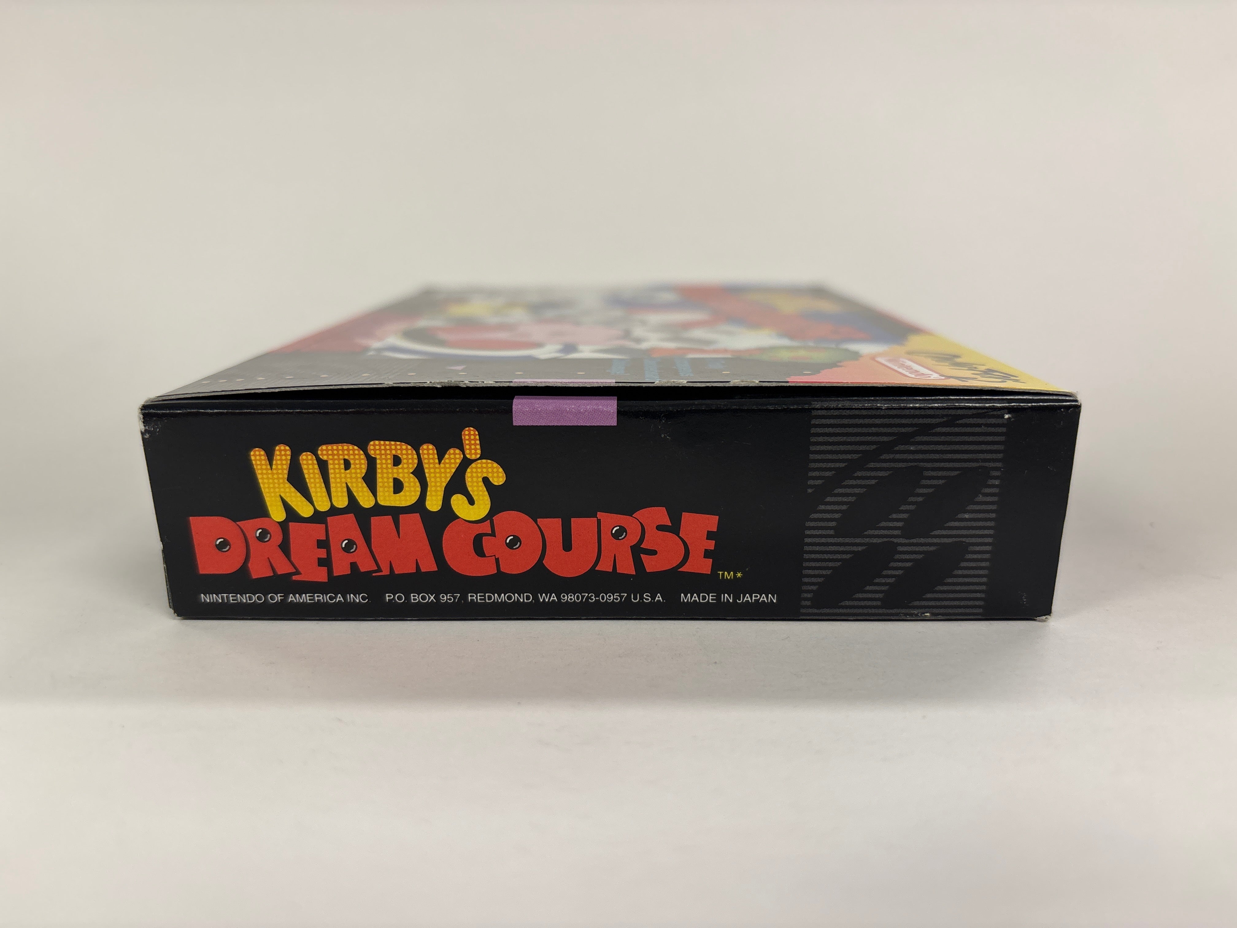 Kirby's Dream Course - Super Nintendo SNES Box & Manual Only No Game