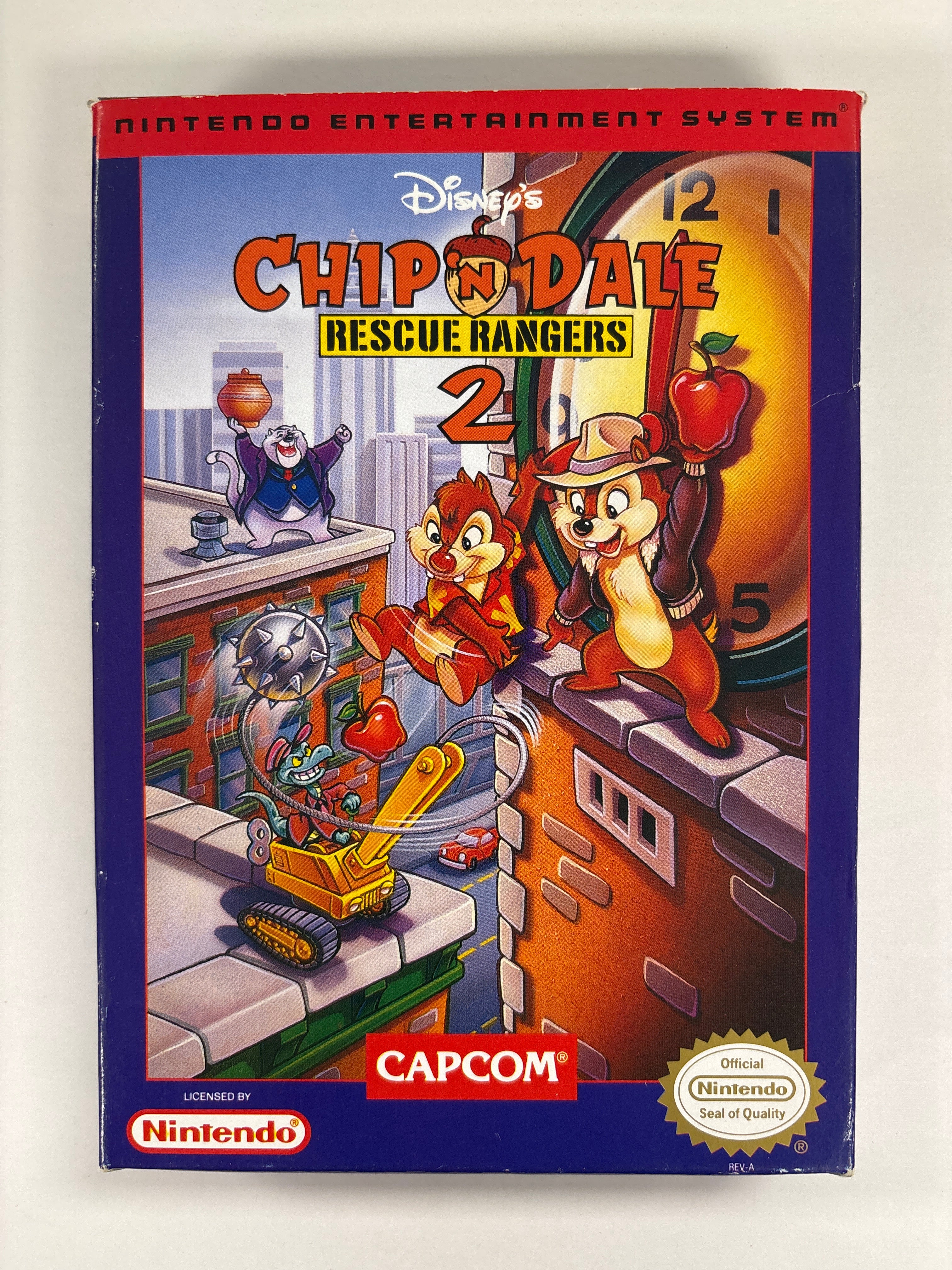 Chip 'N Dale: Rescue Rangers 2 - NES Box & Inserts Only No Game or Manual