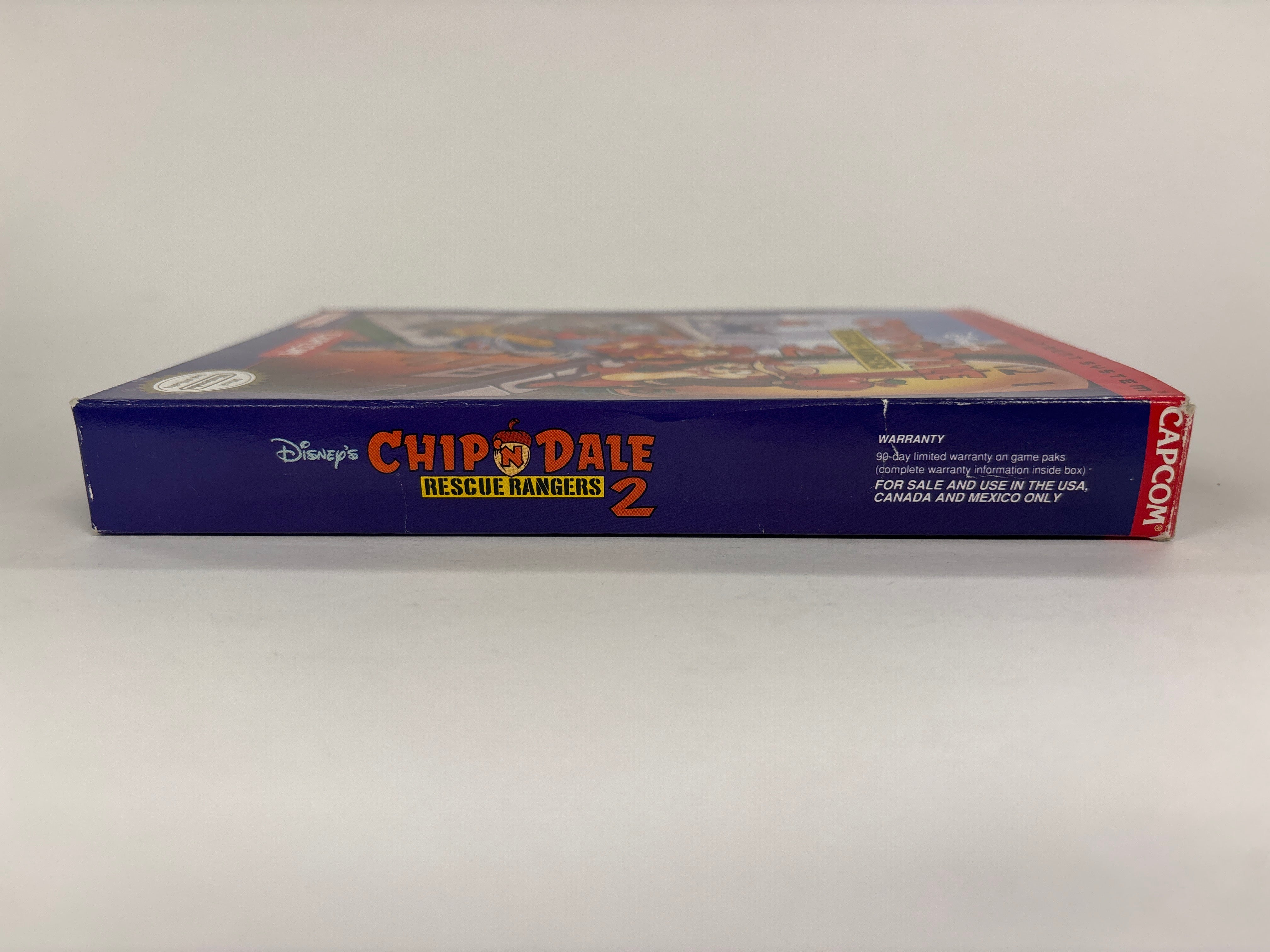 Chip 'N Dale: Rescue Rangers 2 - NES Box & Inserts Only No Game or Manual