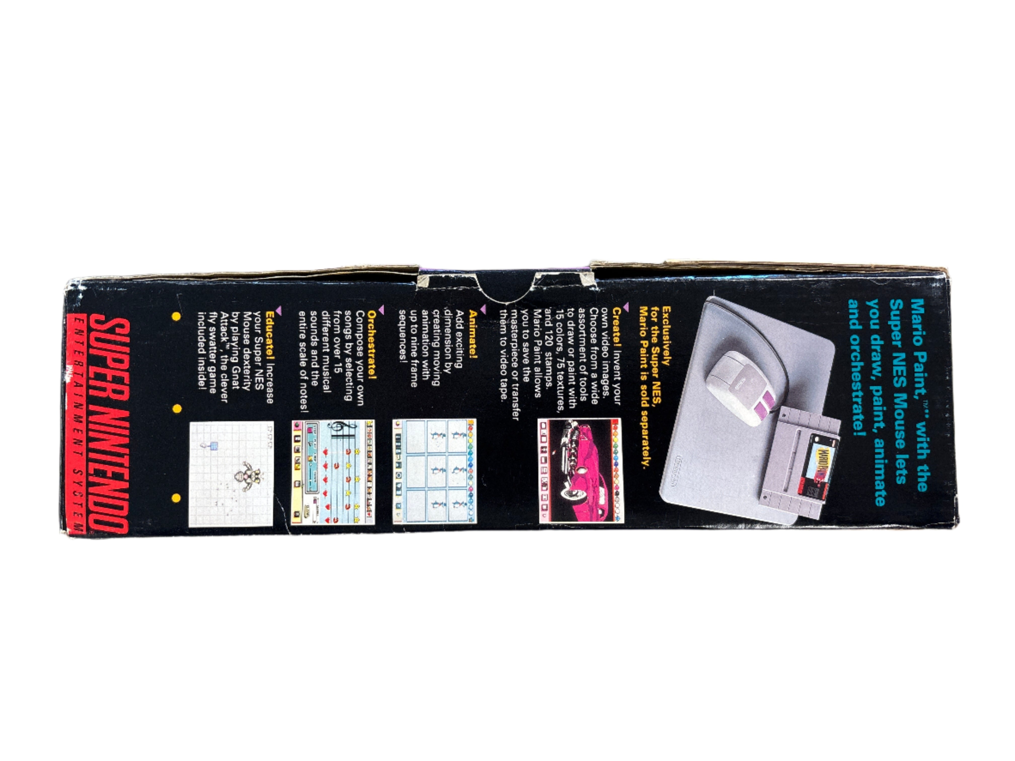Super NES Control Set - Super Nintendo SNES Box Only