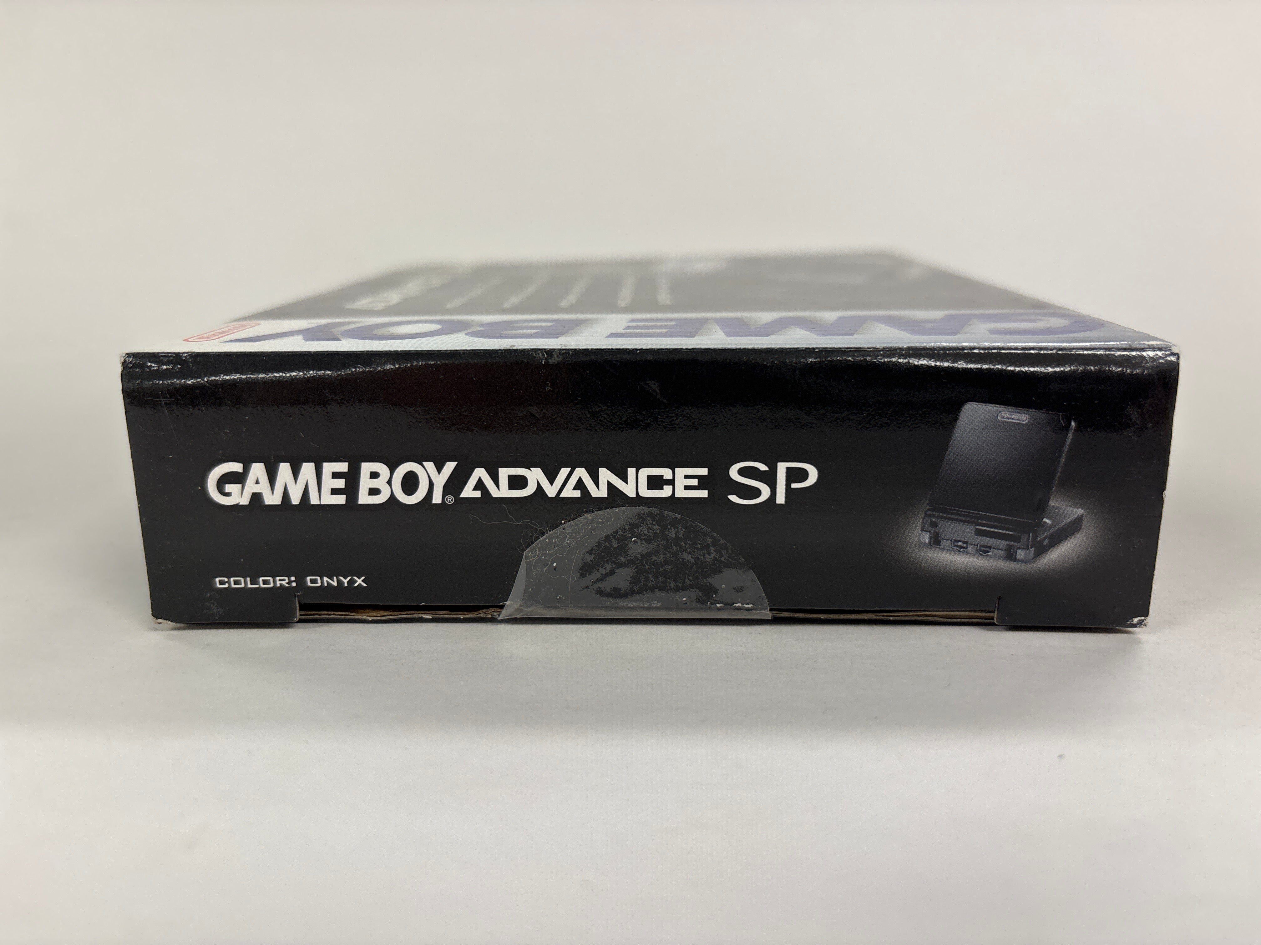Nintendo Game Boy Advance SP Onyx Black Box Only No Handheld or Manuals