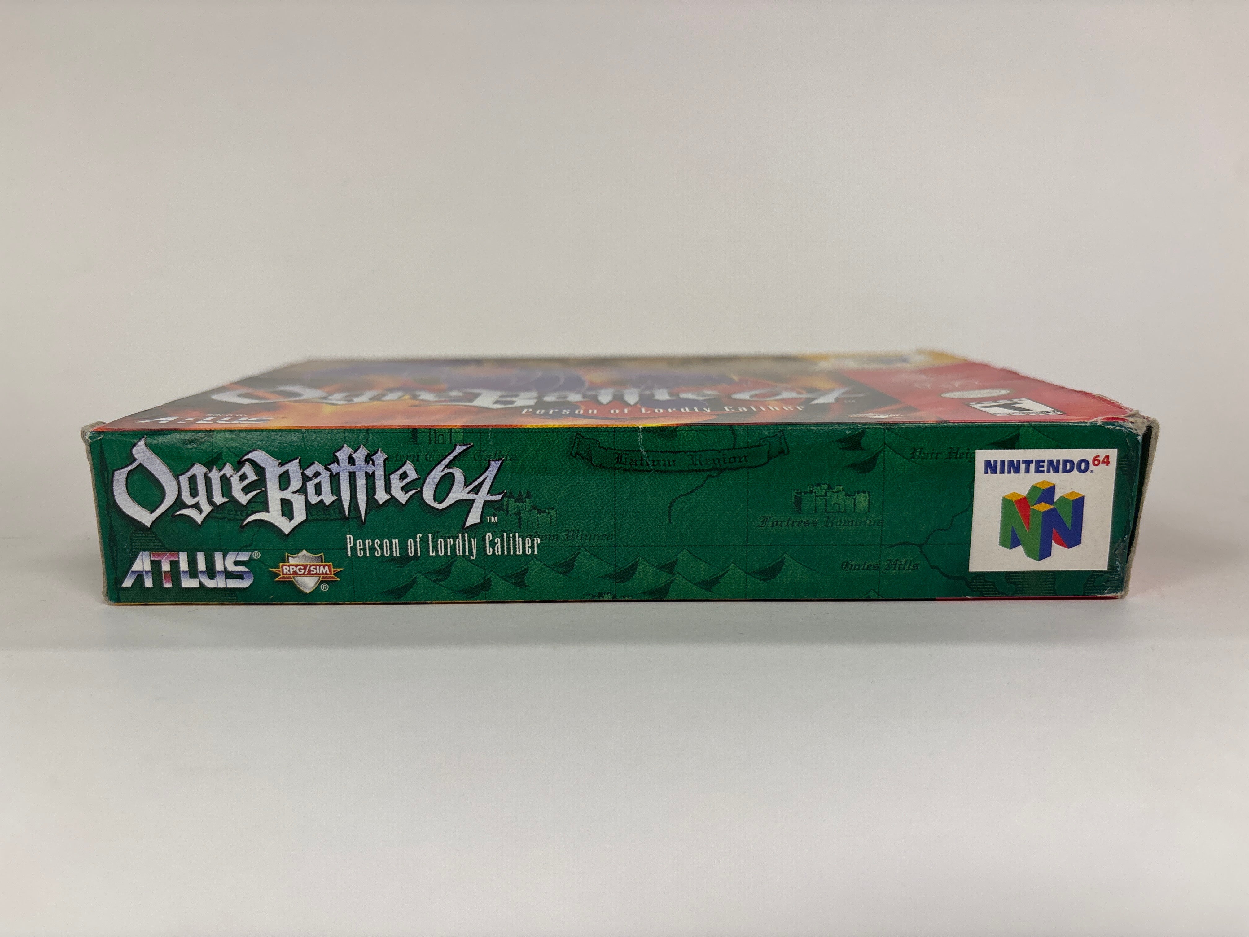 Ogre Battle 64 - Nintendo 64 N64 Box & Manuals Only No Game