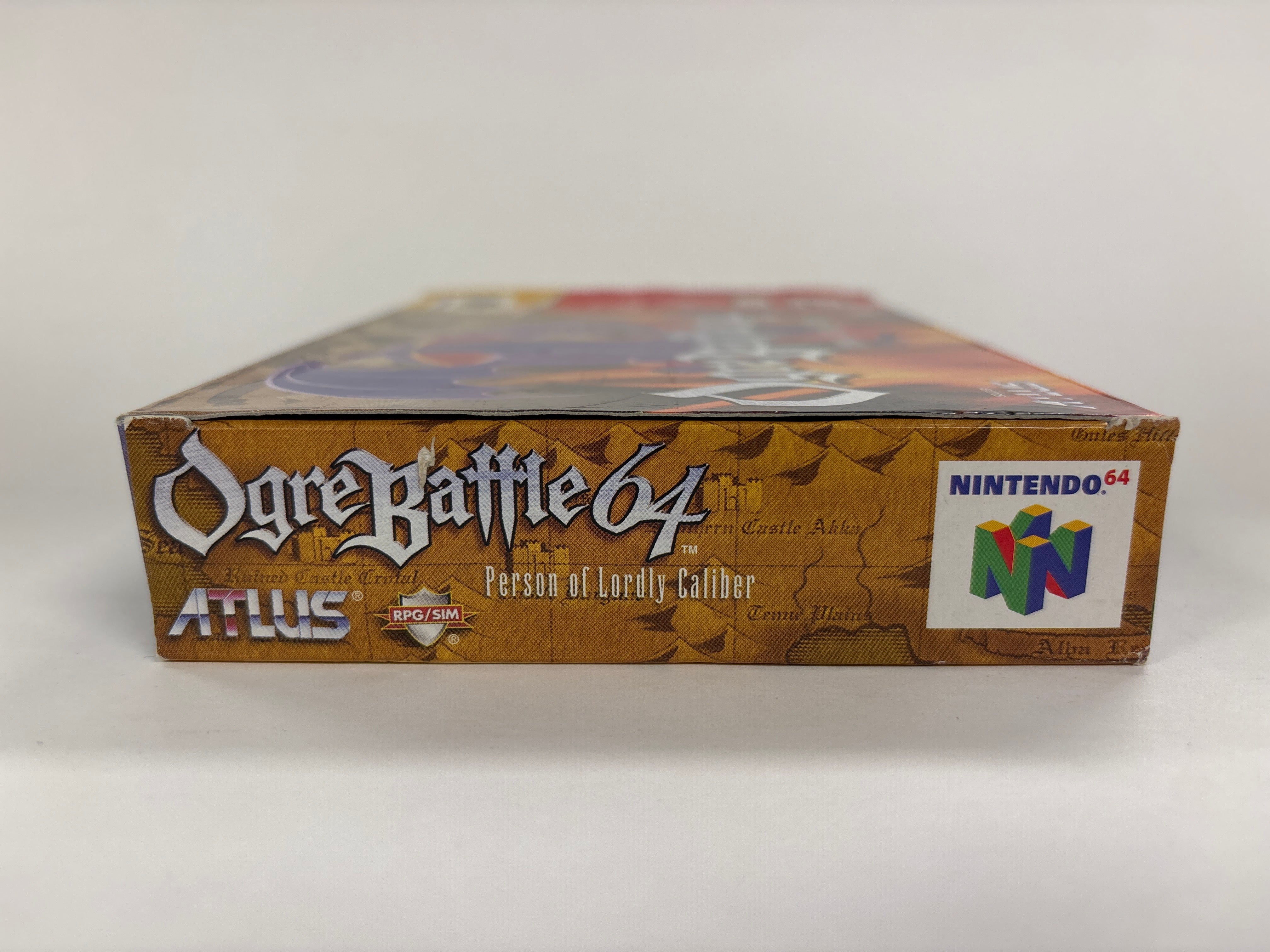 Ogre Battle 64 - Nintendo 64 N64 Box & Manuals Only No Game