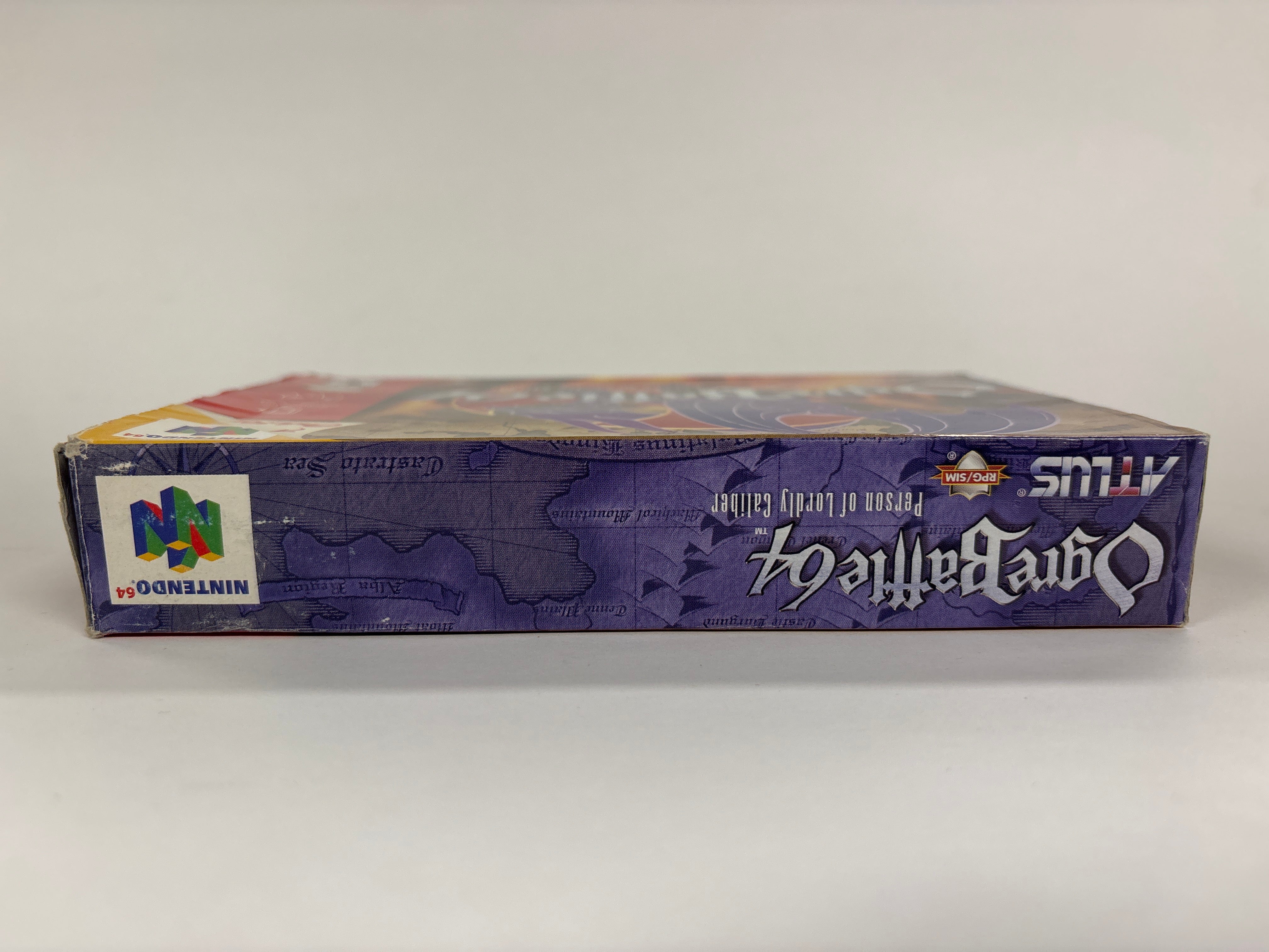 Ogre Battle 64 - Nintendo 64 N64 Box & Manuals Only No Game