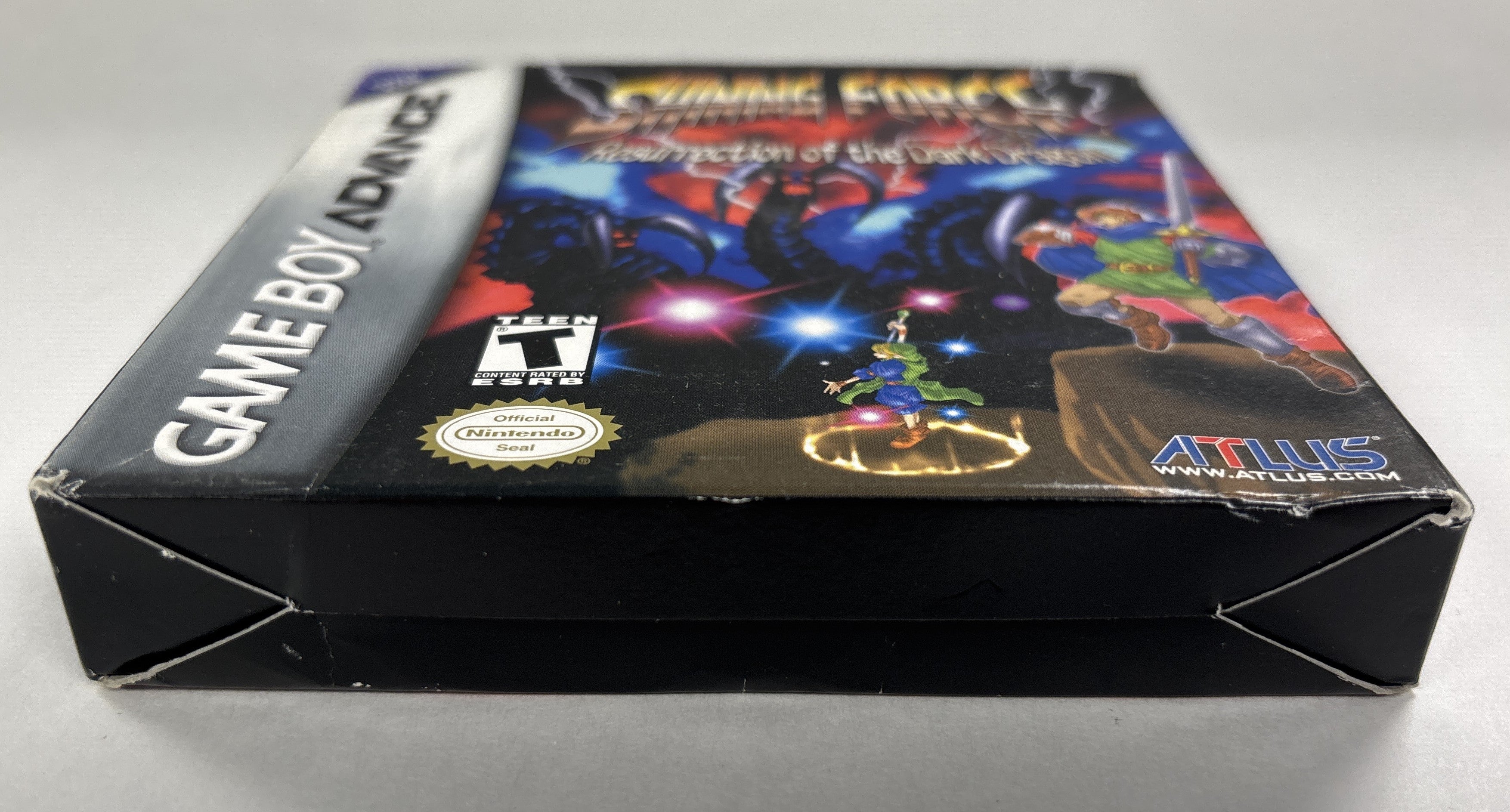 Shining Force: Resurrection of the Dark Dragon - Nintendo Game Boy Advance Box & Manuals Only NO GAME