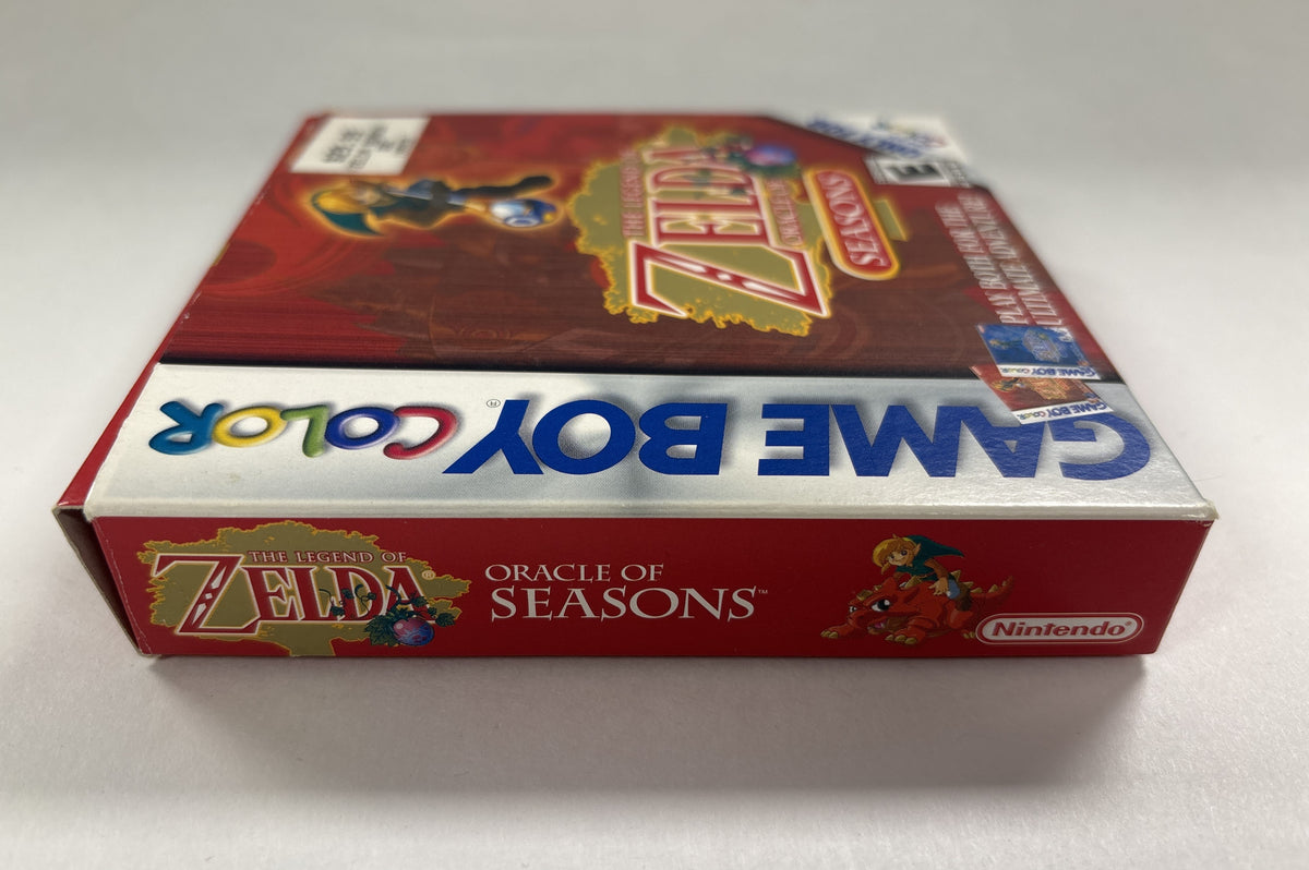 The Legend of Zelda: Oracle of Seasons - Nintendo Game Boy Color Box & Manuals Only No Game