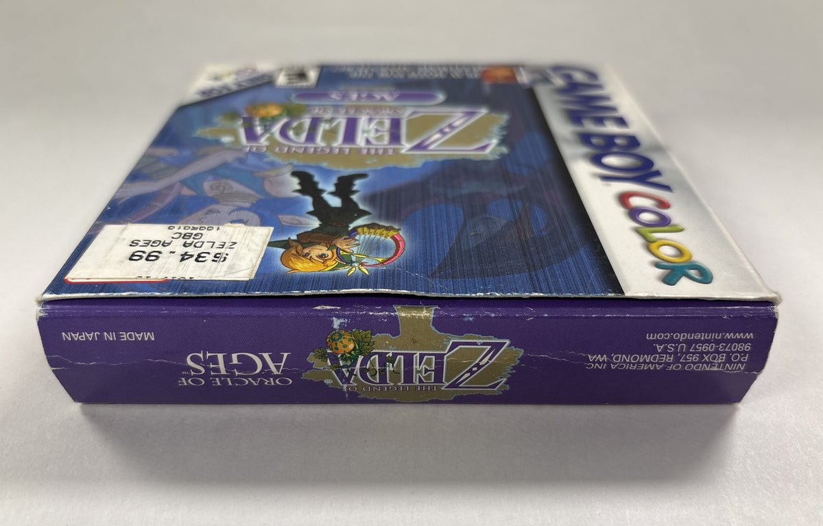 The Legend of Zelda: Oracle of Ages - Nintendo Game Boy Color Box & Manuals Only No Game