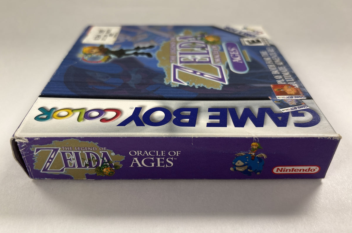 The Legend of Zelda: Oracle of Ages - Nintendo Game Boy Color Box & Manuals Only No Game