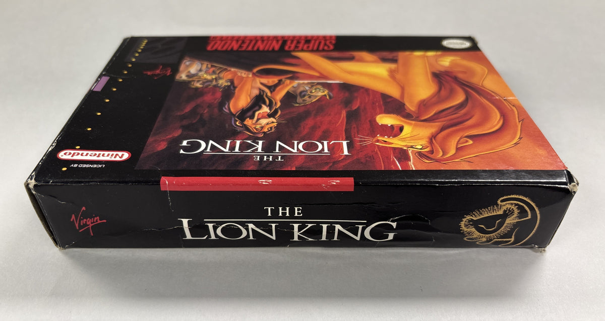 The Lion King - Super Nintendo SNES Box & Manual Only No Game