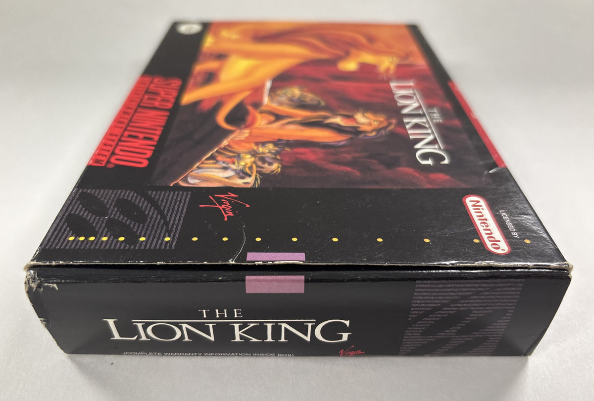 The Lion King - Super Nintendo SNES Box & Manual Only No Game