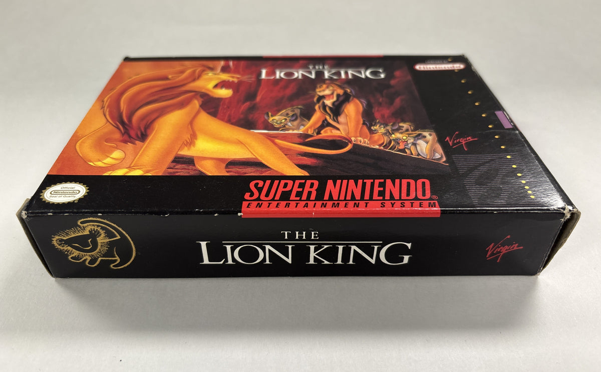 The Lion King - Super Nintendo SNES Box & Manual Only No Game