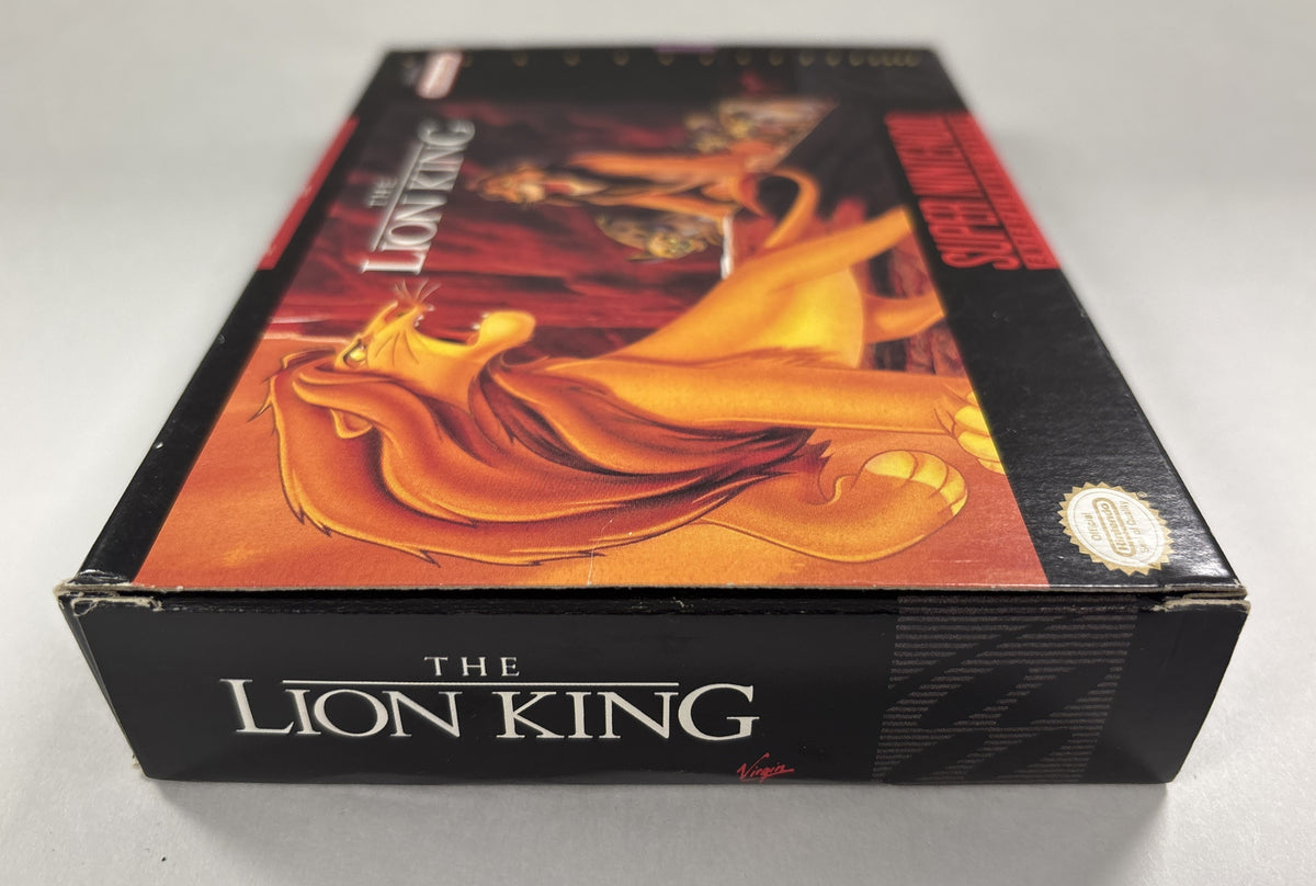 The Lion King - Super Nintendo SNES Box & Manual Only No Game