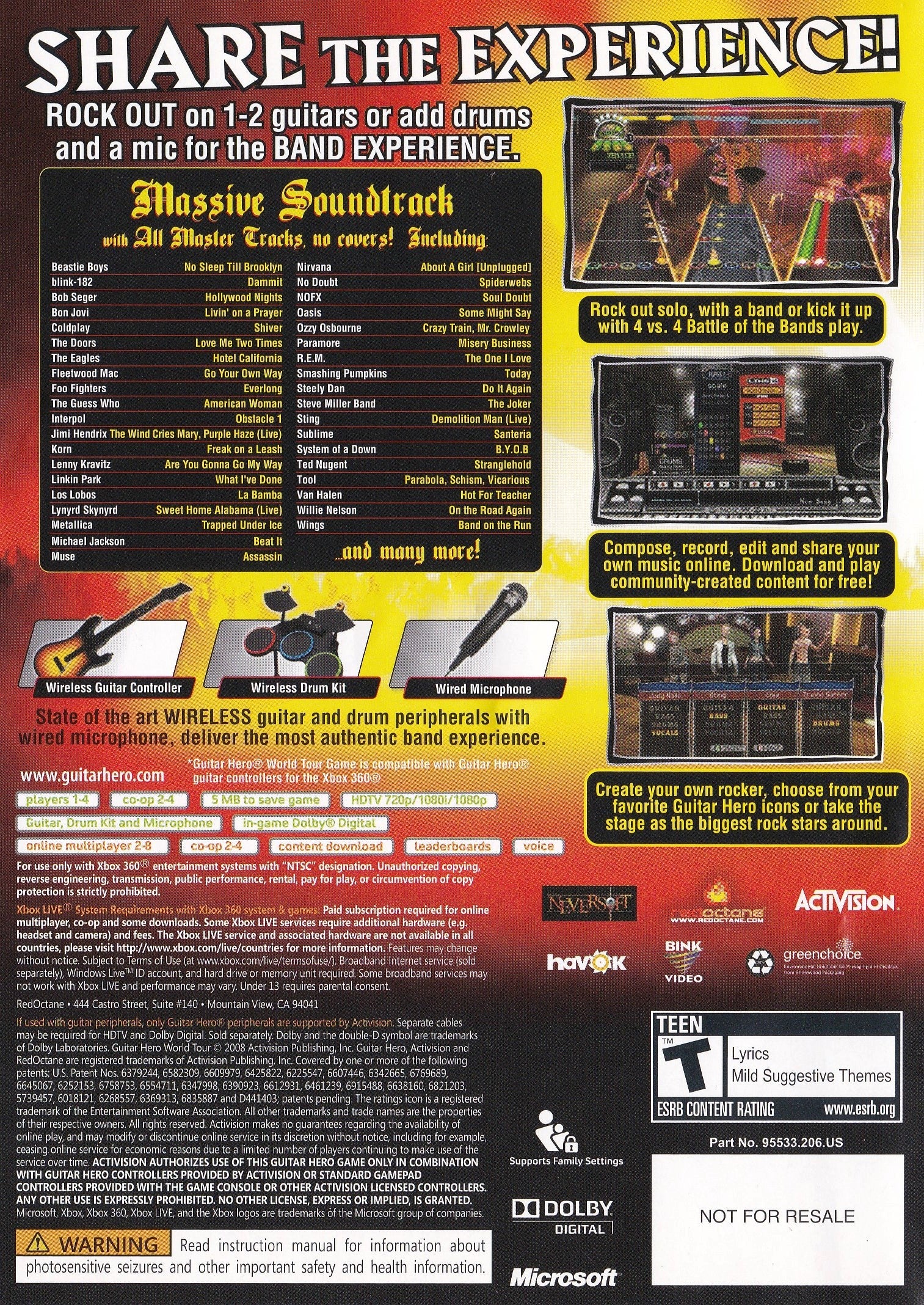 Guitar Hero: World Tour