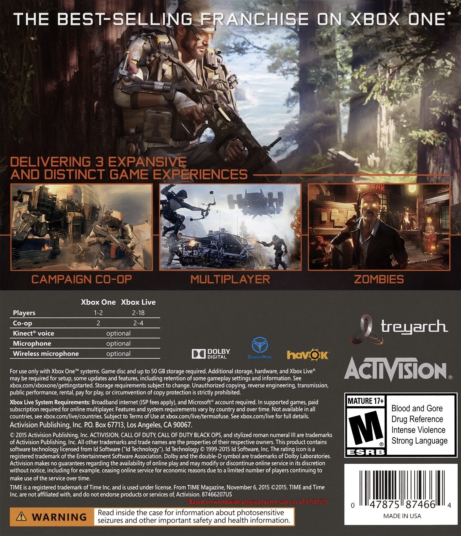 Call of Duty: Black Ops III Standard Edition