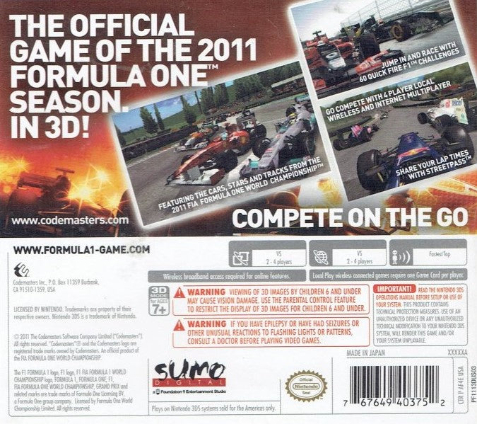 Gioco Formula 1 2011