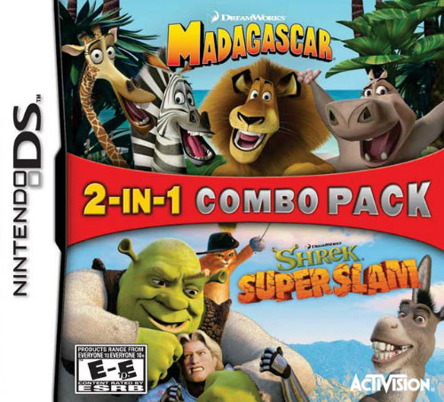 Shrek & Madagascar Combo Pack